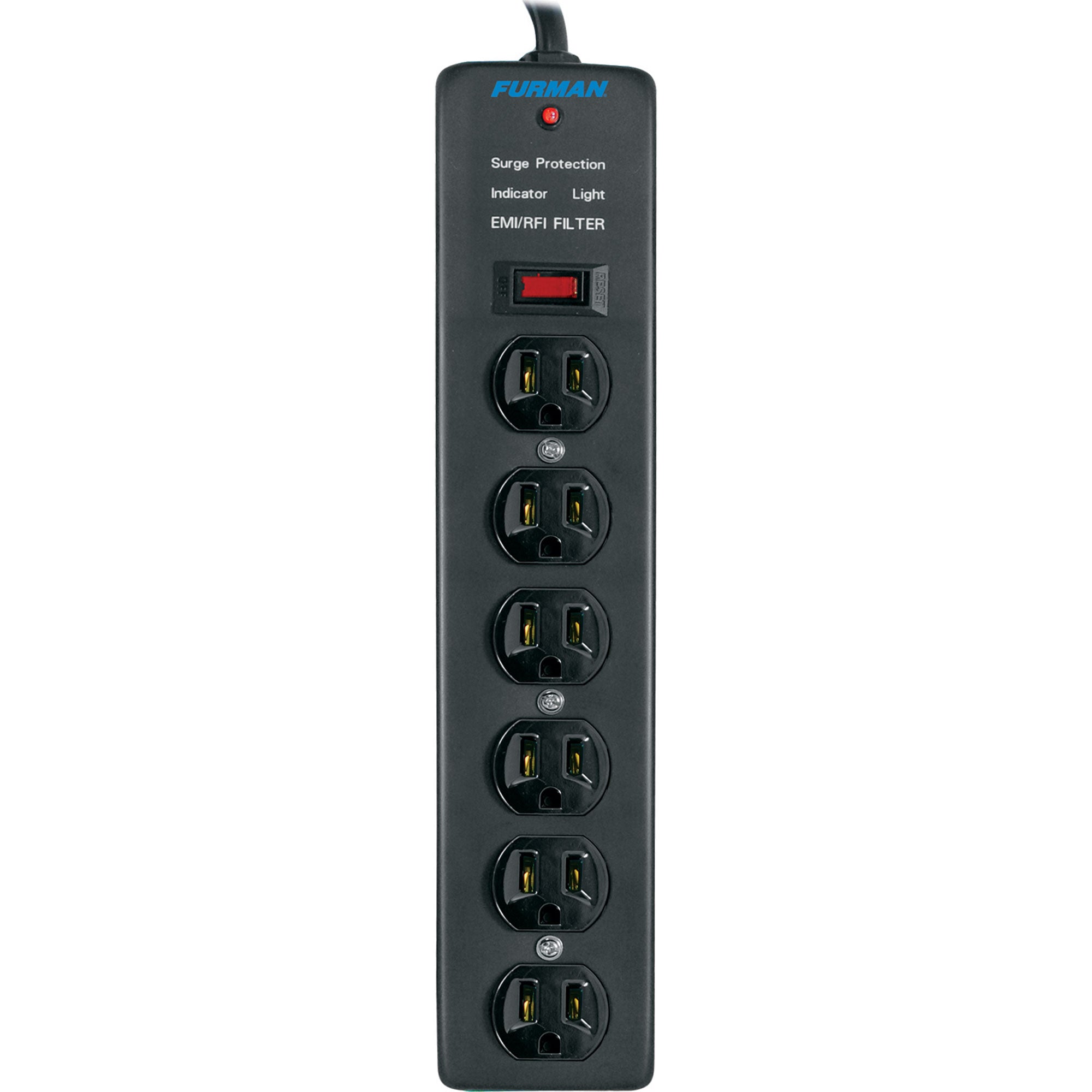 Furman SS-6 Pro Pro Plugs Series 6-Outlet Vertical Surge Protector (15')