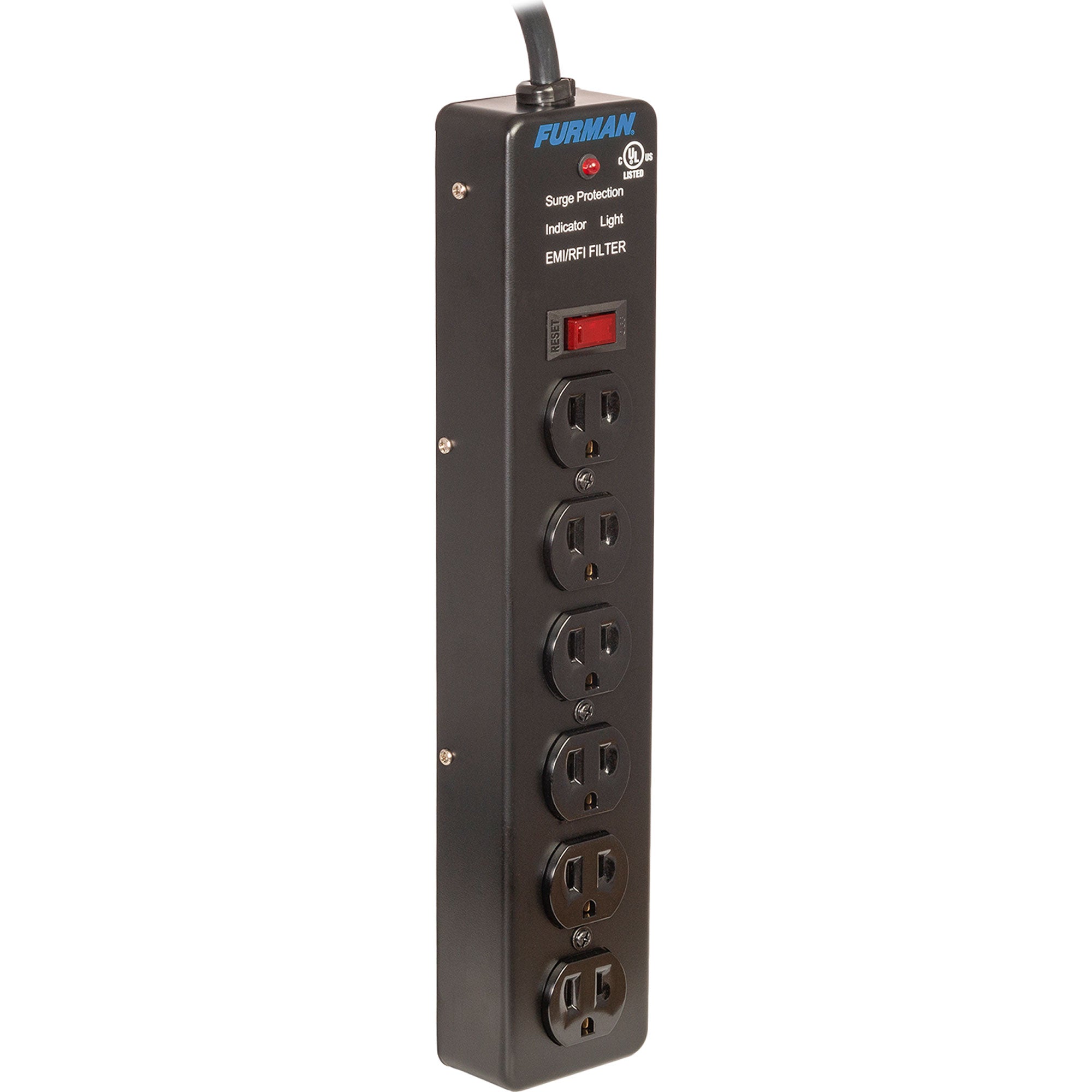 Furman SS-6 Pro Pro Plugs Series 6-Outlet Vertical Surge Protector (15')