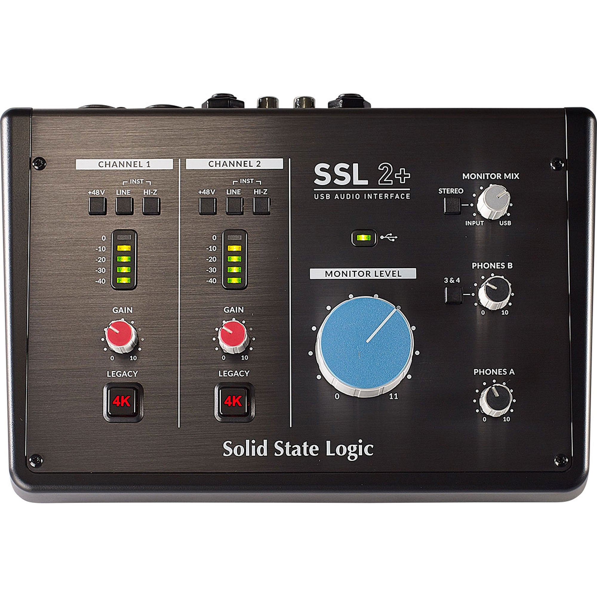 Solid State Logic SSL 2+ USB-C Audio/MIDI Interface