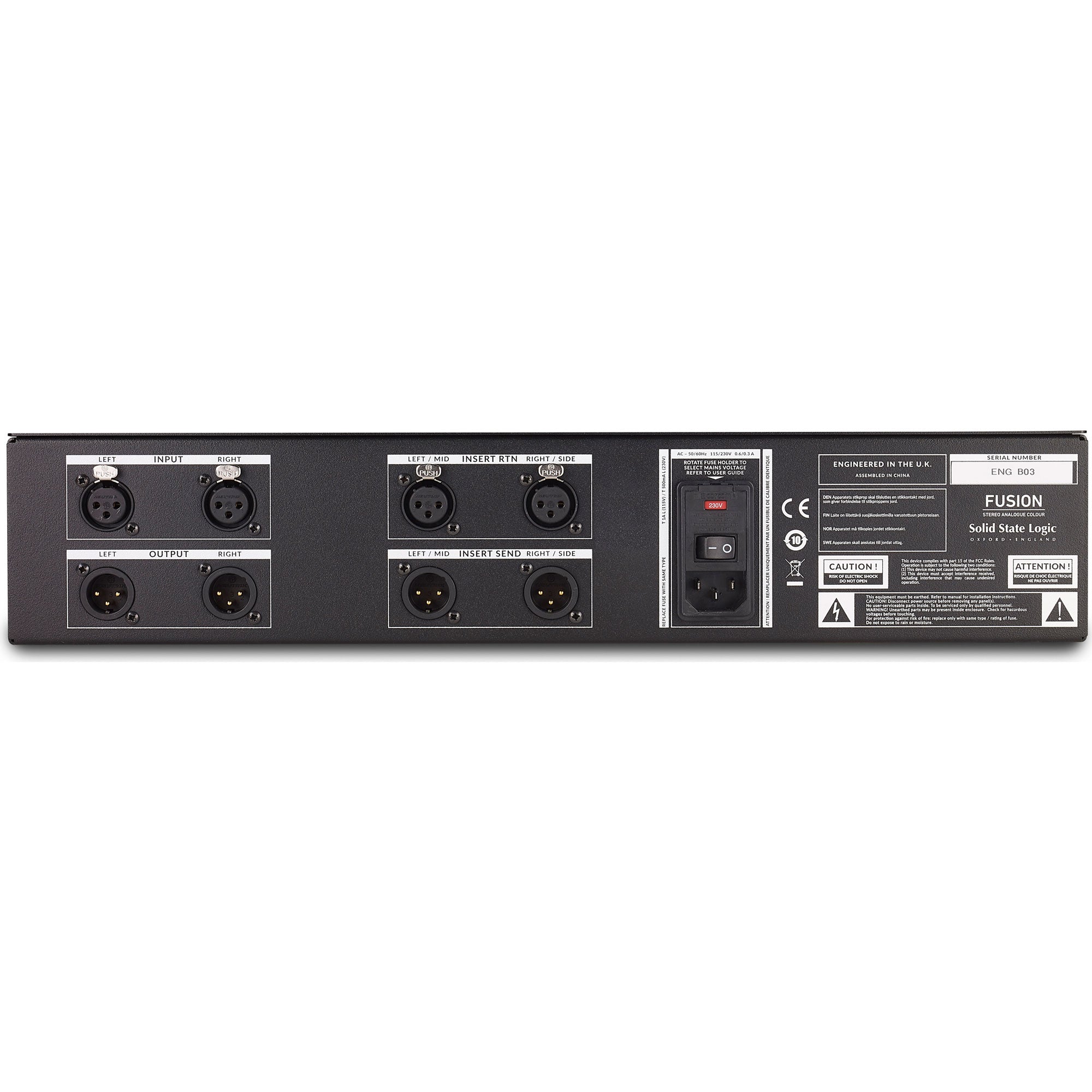 Solid State Logic Fusion Analog Stereo Outboard Processor