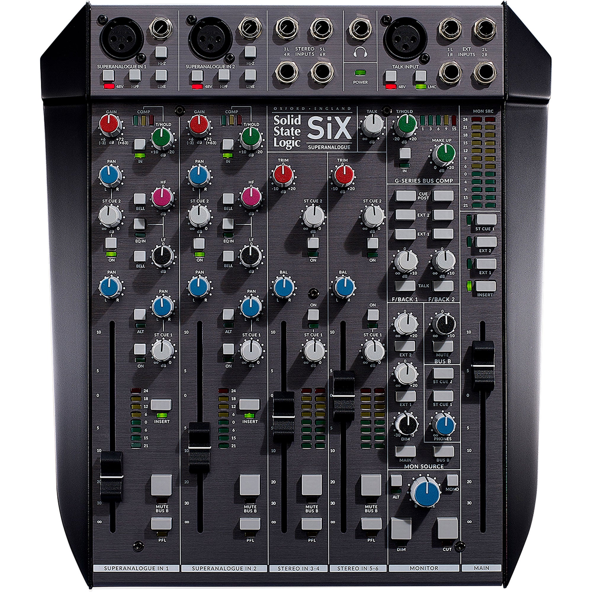 Solid State Logic SiX 6-Channel SuperAnalogue Desktop Mini Mixer