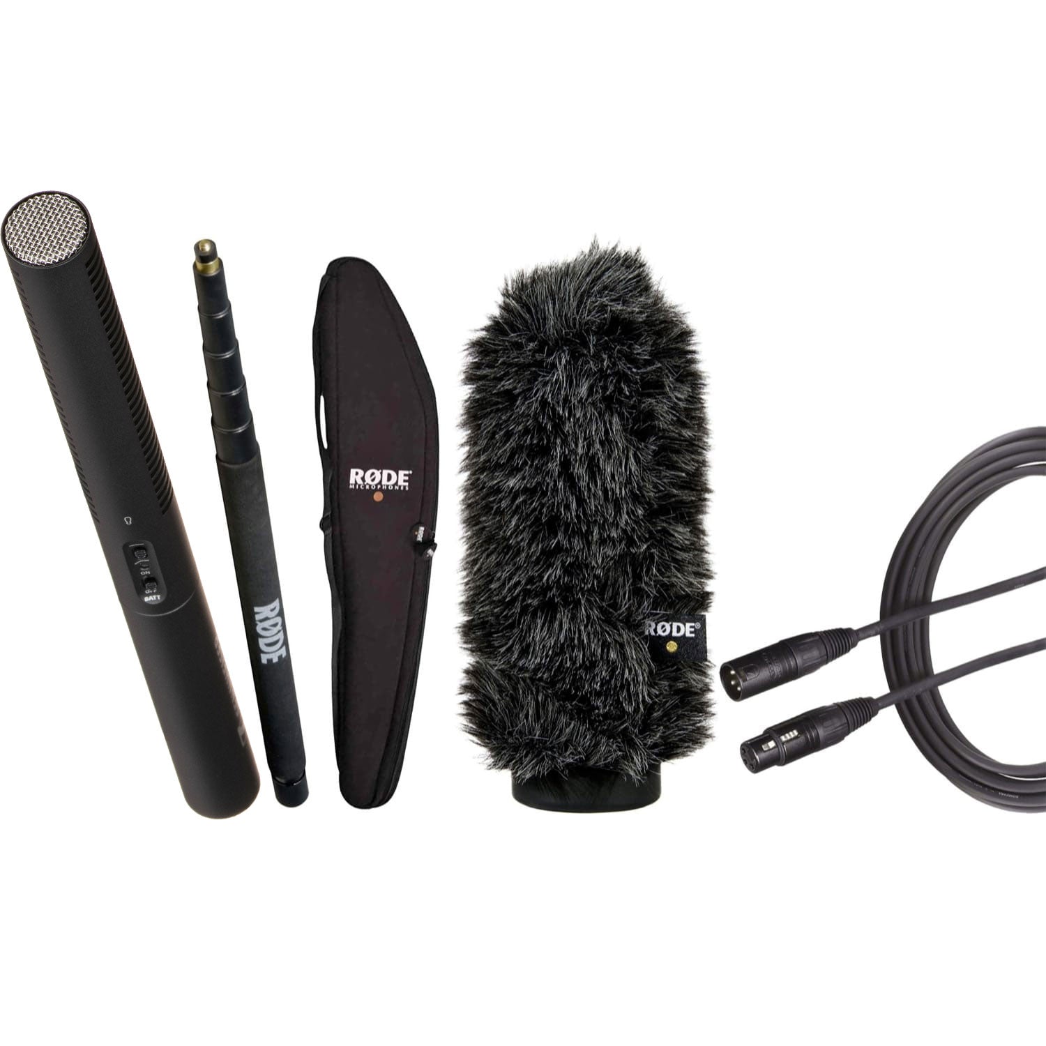 Sennheiser MKE600 Shotgun Microphone Location Recording Kit (Basic Bundle)