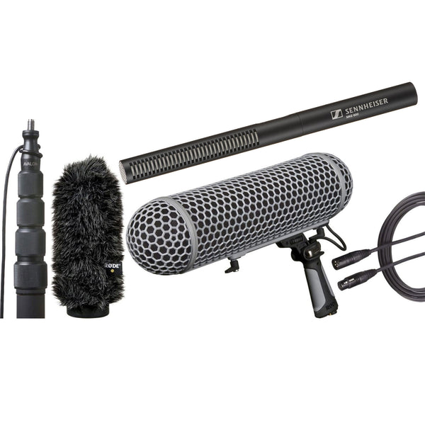 Sennheiser MKE600 Shotgun Microphone Location Recording Kit Ultimate Bundle  | Performance Audio