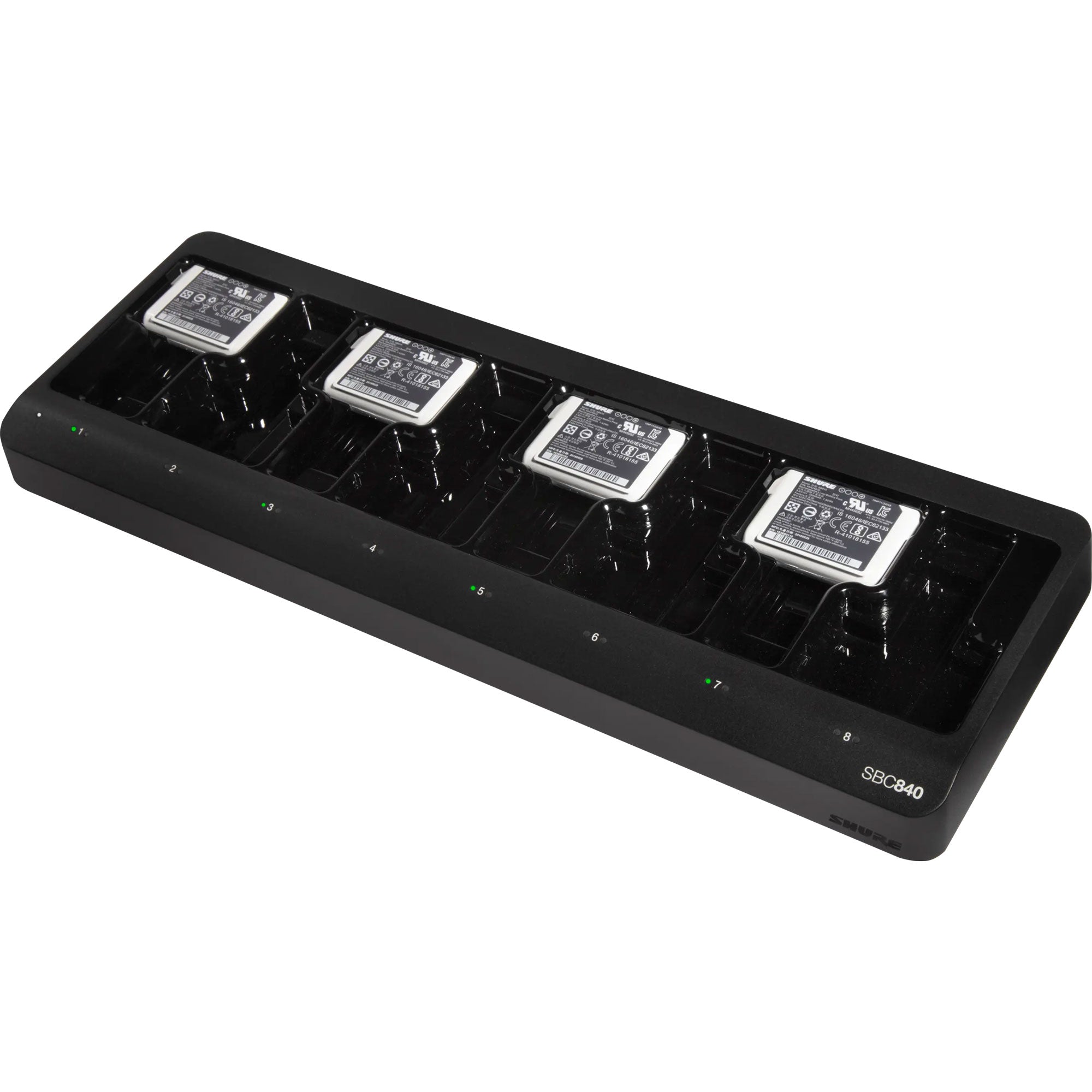 Shure SBC840-US Networked Eight-Bay Battery-Only Tray Charger