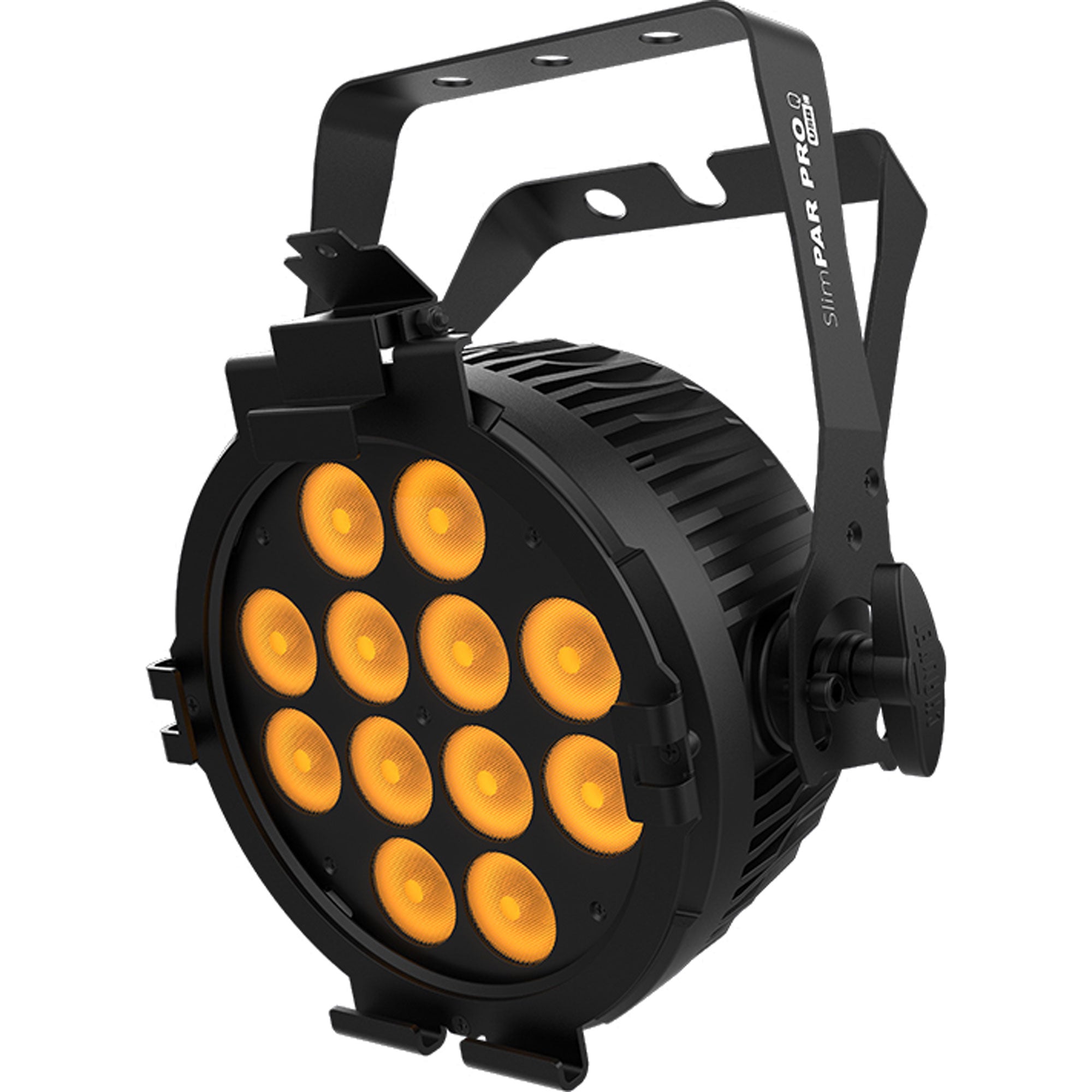 Chauvet DJ SlimPAR Pro Q USB Low-Profile RGBA LED Wash Light Fixture (Black)