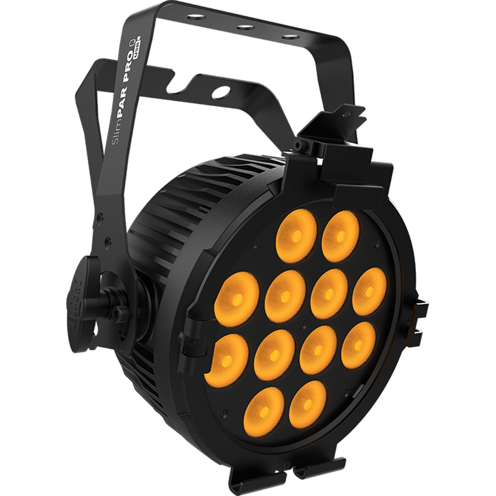 Chauvet DJ SlimPAR Pro Q USB Low-Profile RGBA LED Wash Light Fixture (Black)