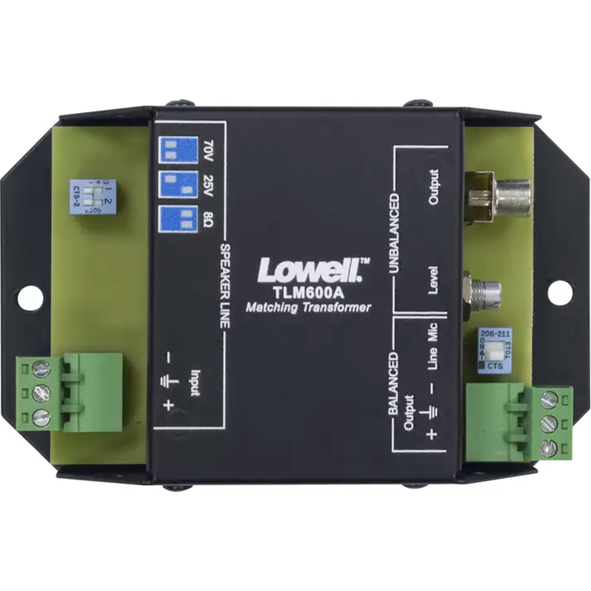 Lowell TLM-600A Impedance Matching Transformer