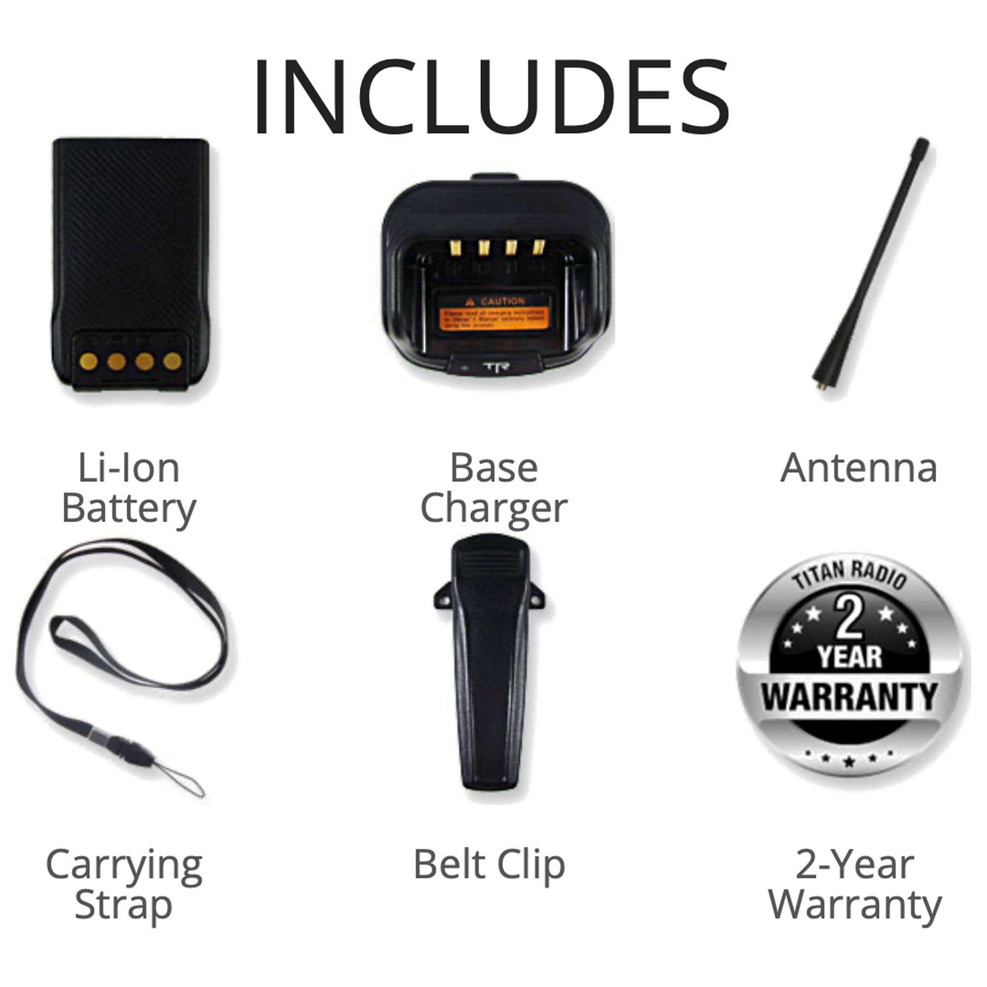 Titan Radio TR4X Digital UHF Two-Way Radio