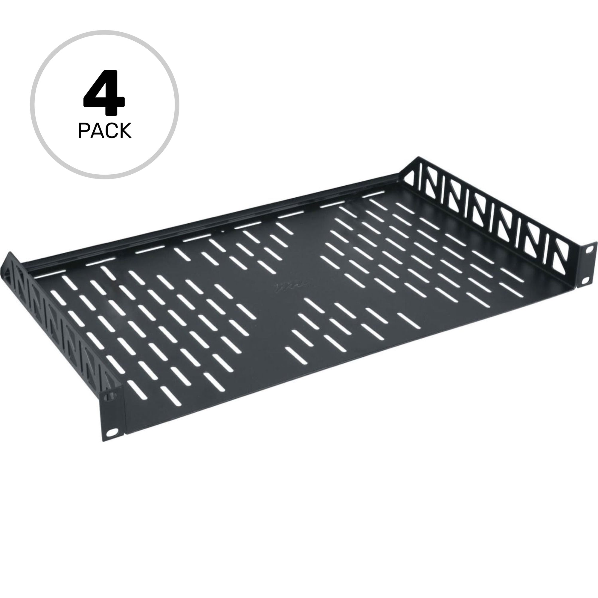 Middle Atlantic U1V-4 Vented Rack Shelf 1U (4 Pack)