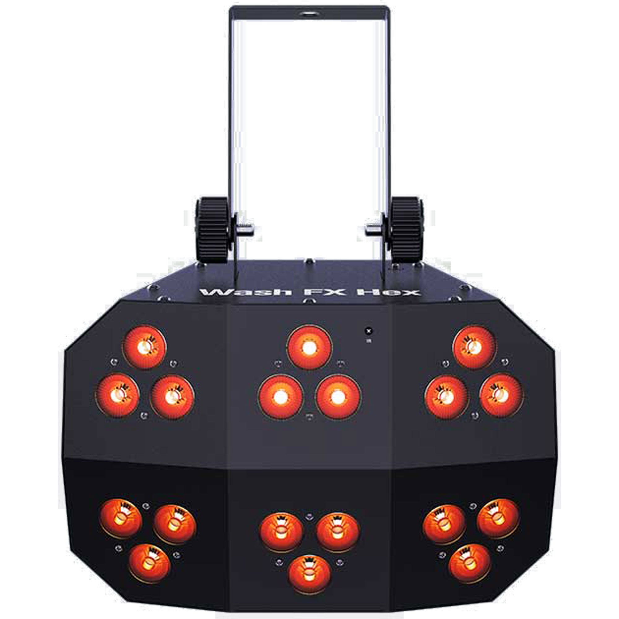 Chauvet DJ Wash FX Hex Multipurpose Chase Effect, Blinder, or Wash LED Light Fixture (RGBAW+UV)