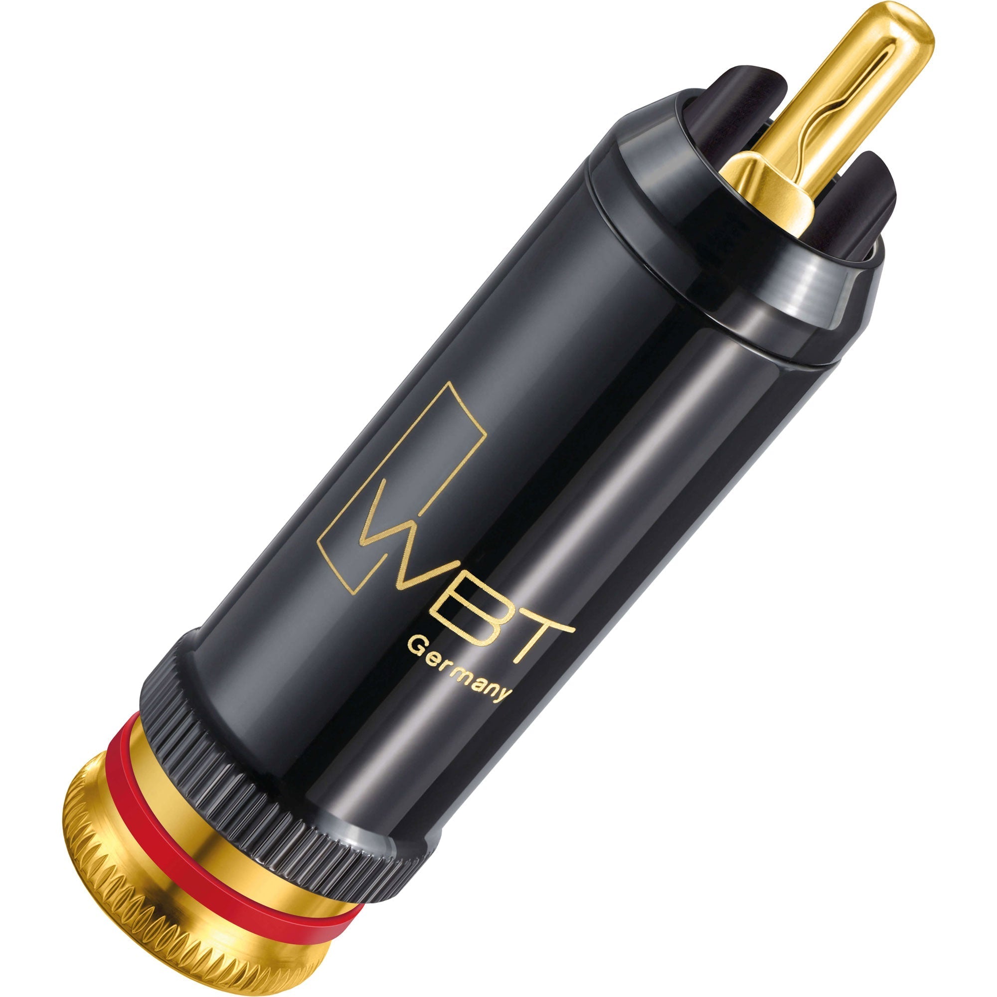 WBT 0102-Cu NextGen Gold Topline Male RCA Connector (Single, Green)