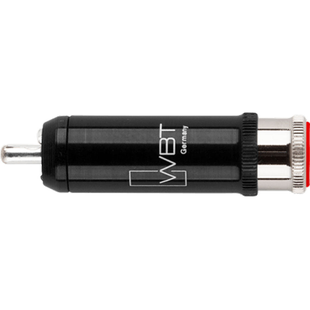 WBT 0110-Ag NextGen Silver Signature Male RCA Connector (Single, Red)