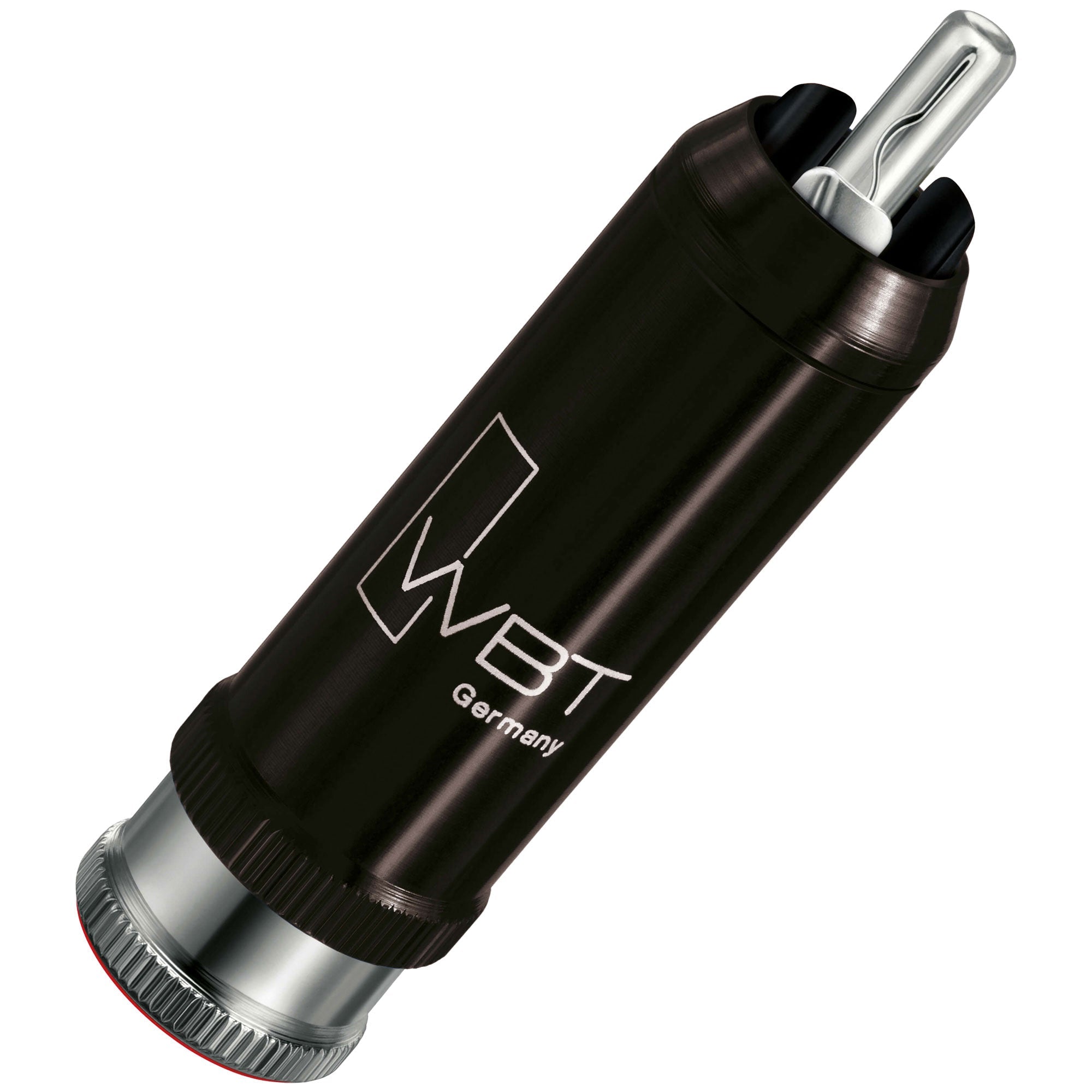 WBT 0110-Ag NextGen Silver Signature Male RCA Connector (Single, Red)