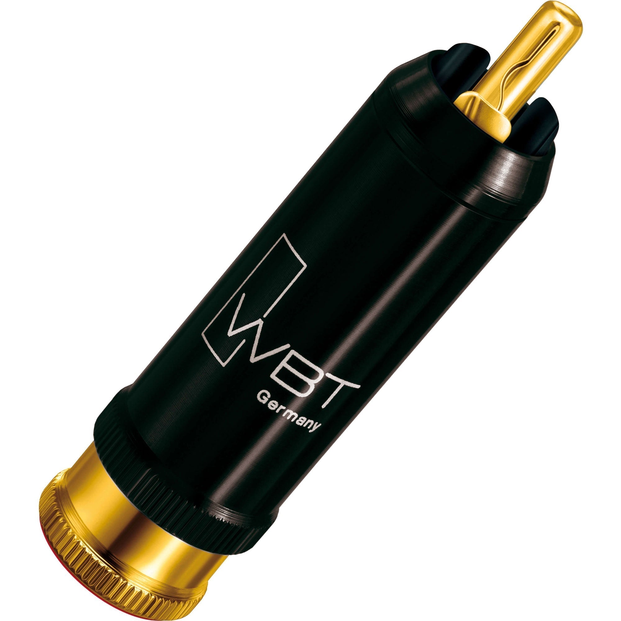 WBT 0110-Cu NextGen Gold Topline Male RCA Connector (Single, Orange)