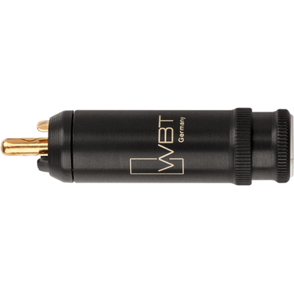 WBT 0114-Cu NextGen Gold Topline Male RCA Connector (Single, White)