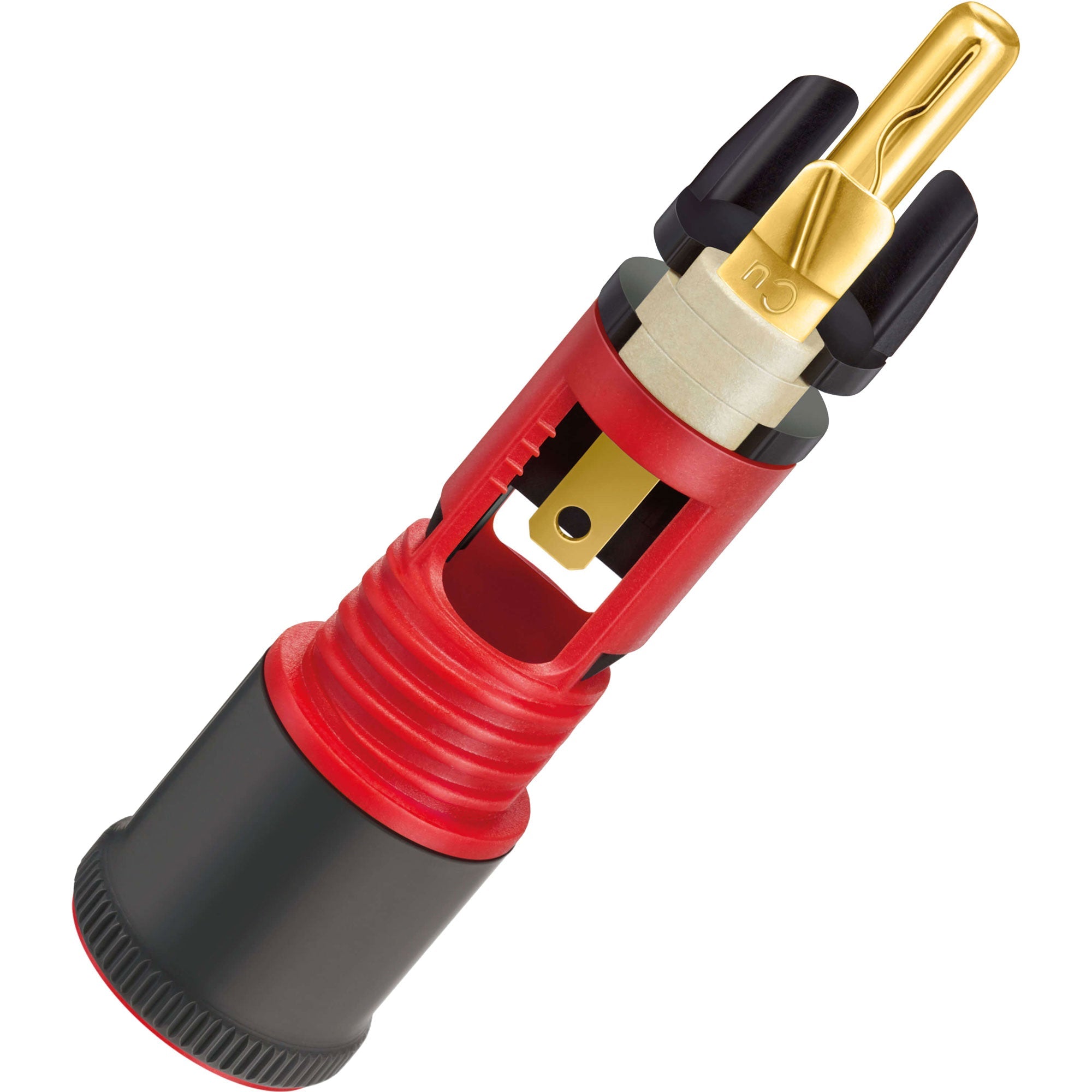 WBT 0114-Cu NextGen Gold Topline Male RCA Connector (Single, Blue)