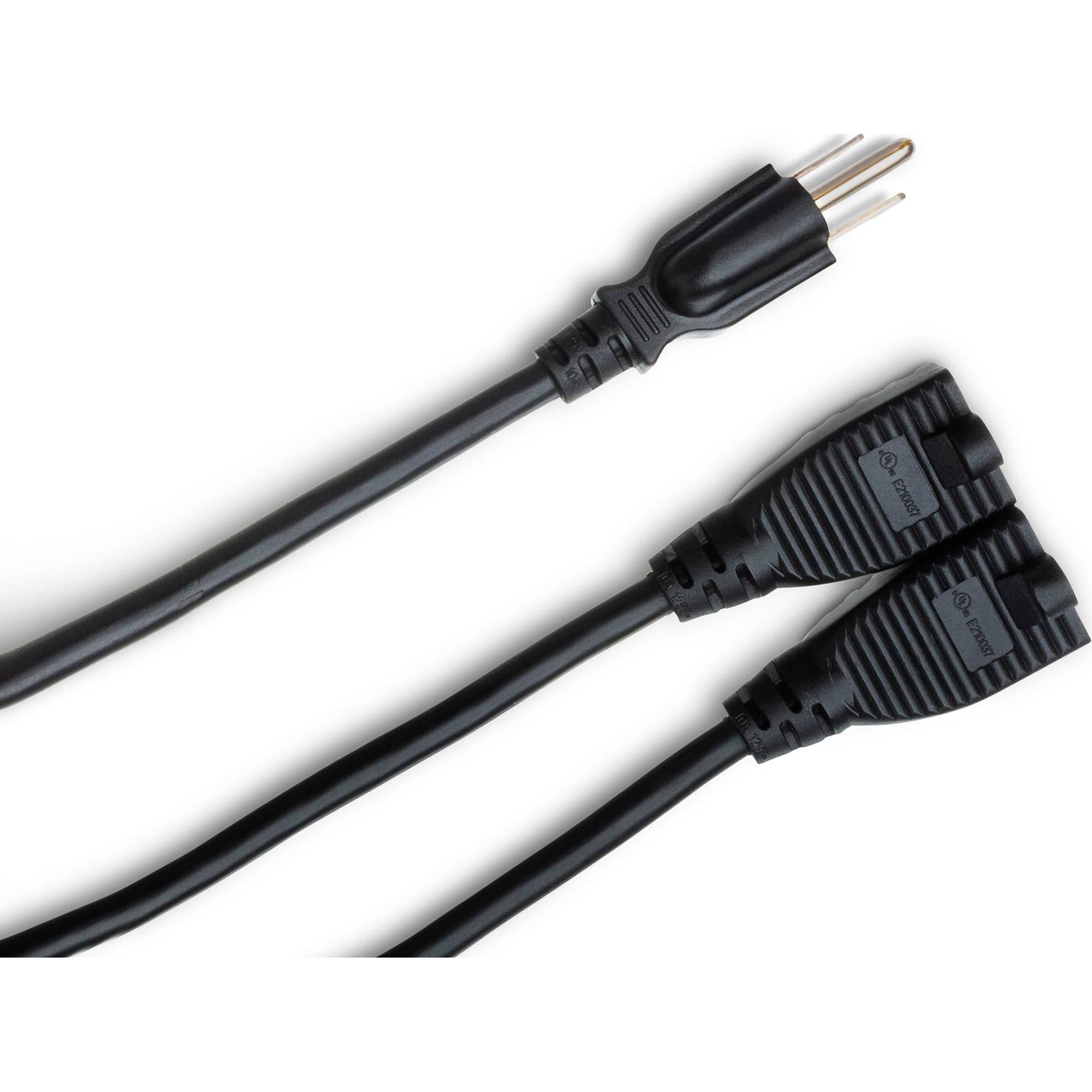 Hosa YAC-407 Power Extension Y Cable (18 AWG)