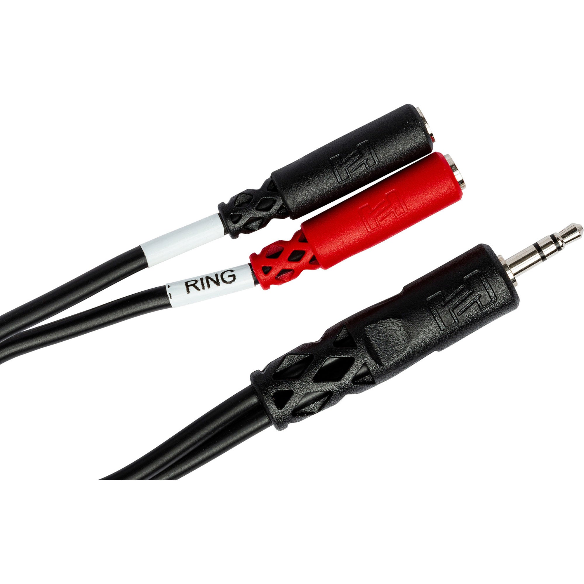 Hosa YMM-261 Male 3.5mm TRS to Dual Female 3.5mm TS Stereo Breakout Cable