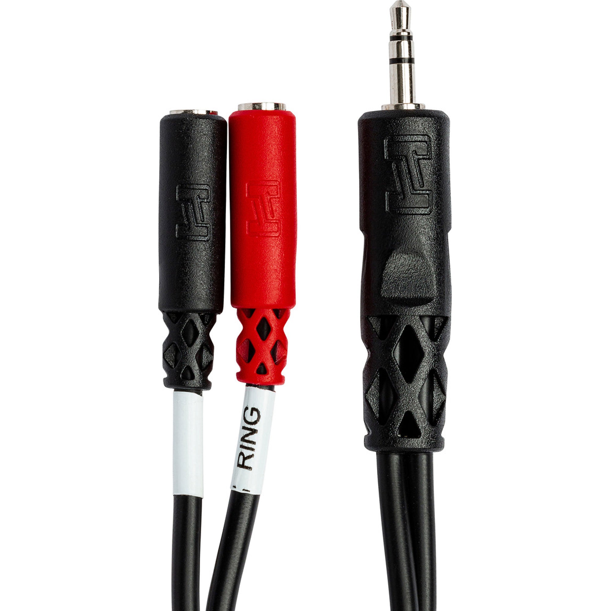 Hosa YMM-261 Male 3.5mm TRS to Dual Female 3.5mm TS Stereo Breakout Cable