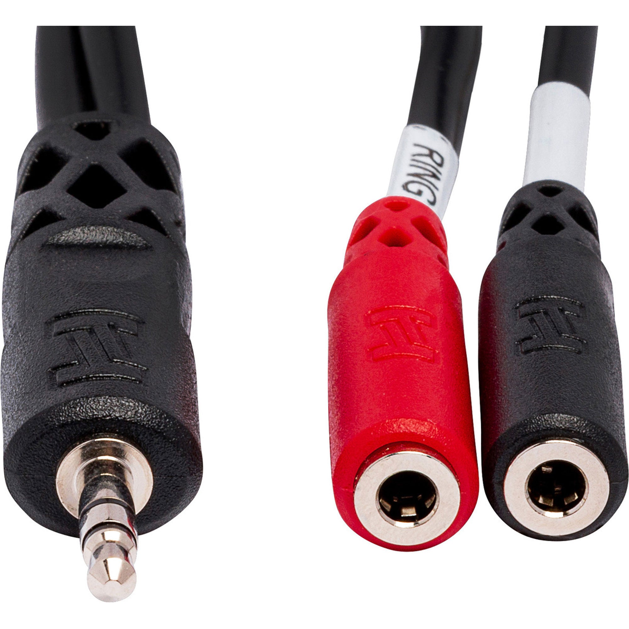 Hosa YMM-261 Male 3.5mm TRS to Dual Female 3.5mm TS Stereo Breakout Cable