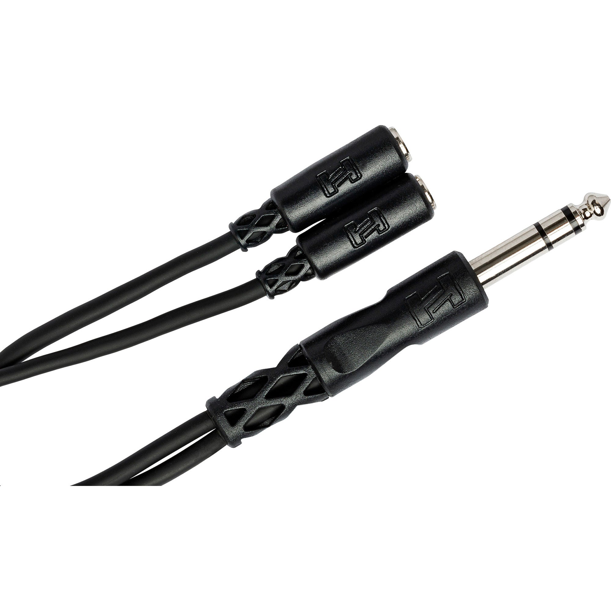 Hosa YMP-234 Male 1/4" TRS to Dual Female 3.5mm TRS Y Cable