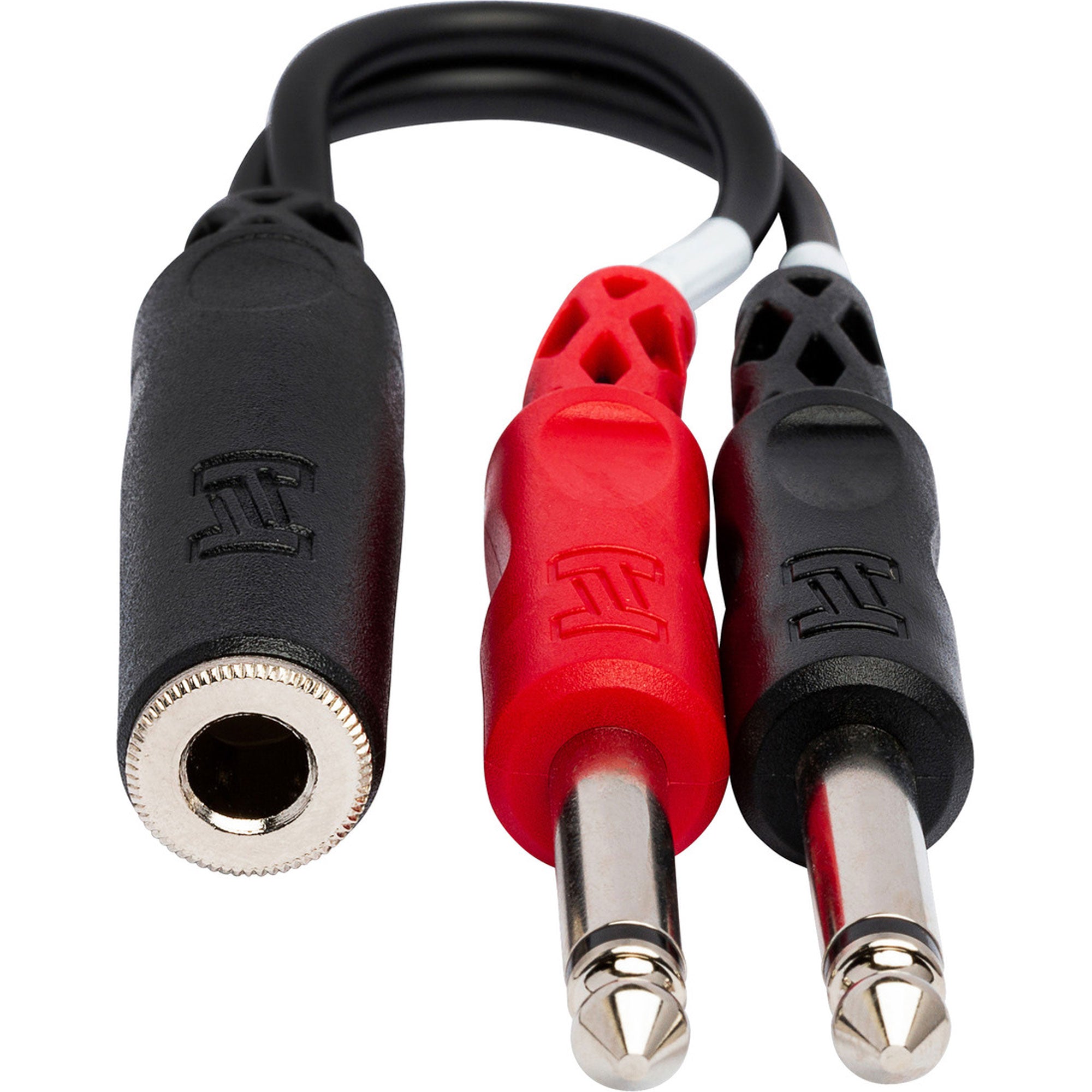 Hosa YPP-136 1/4" TRS Female to Dual 1/4" TS Male Stereo Breakout Cable