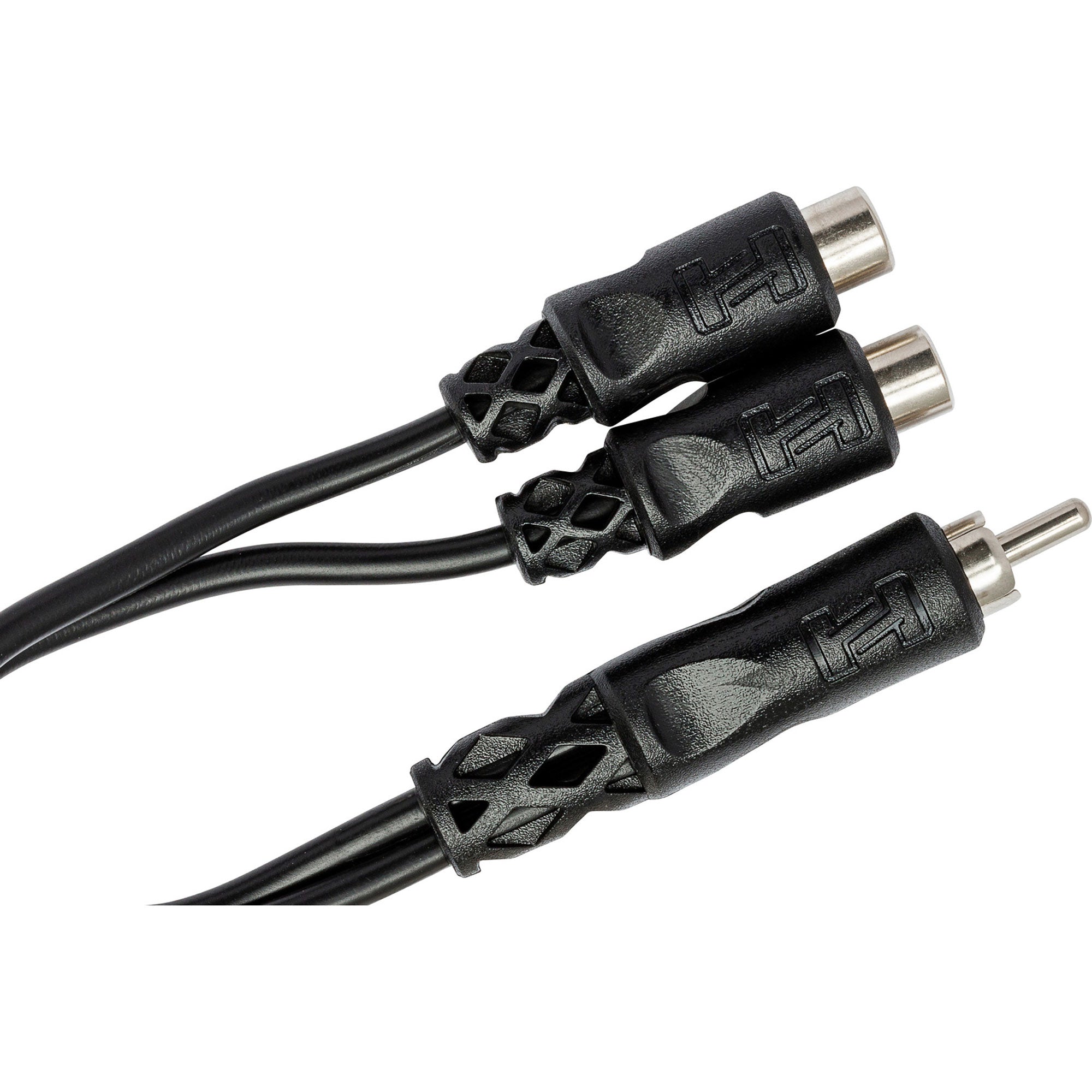 Hosa YRA-104 RCA Male to Dual RCA Female Y-Cable