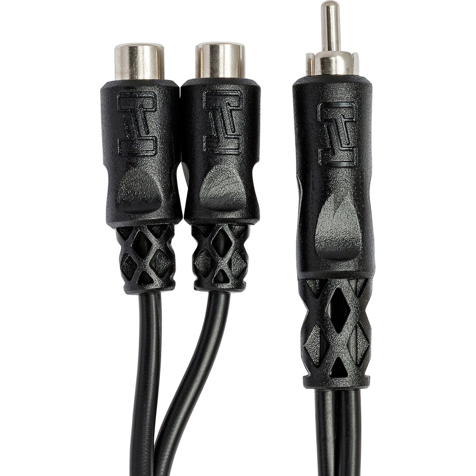 Hosa YRA-104 RCA Male to Dual RCA Female Y-Cable