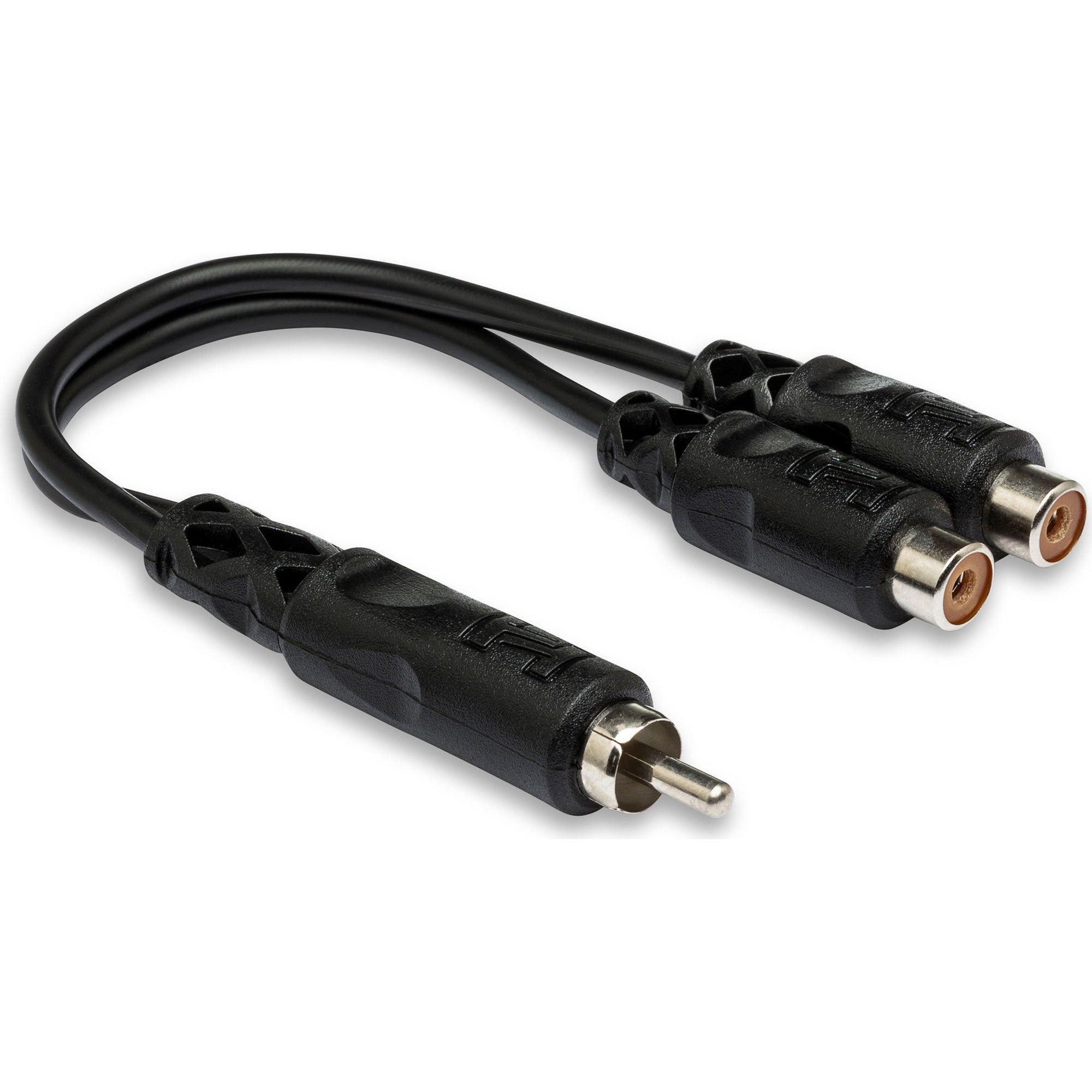 Hosa YRA-104 RCA Male to Dual RCA Female Y-Cable