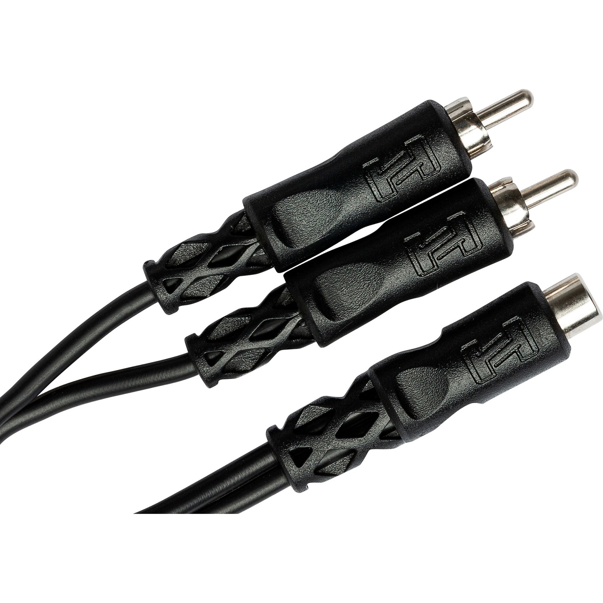 Hosa YRA-105 RCA Female to Dual RCA Male Y-Cable