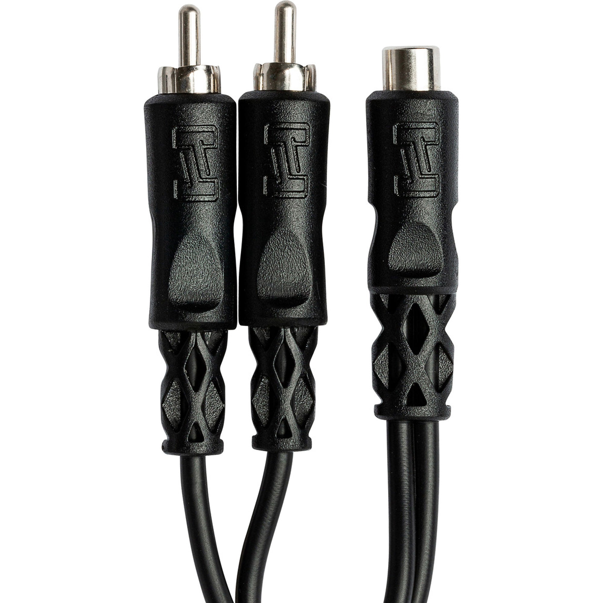 Hosa YRA-105 RCA Female to Dual RCA Male Y-Cable