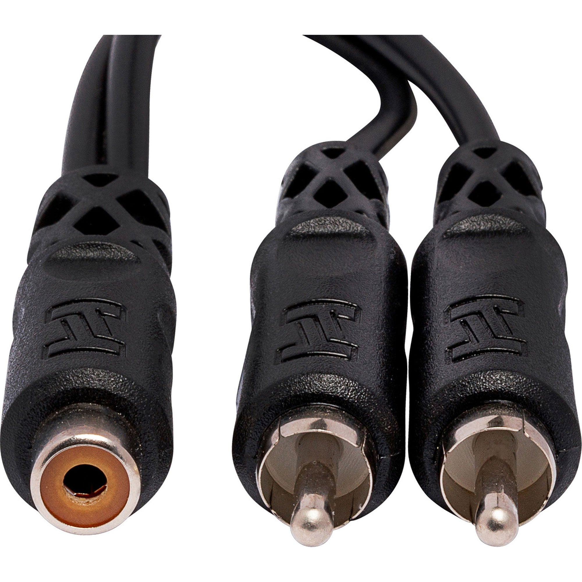 Hosa YRA-105 RCA Female to Dual RCA Male Y-Cable