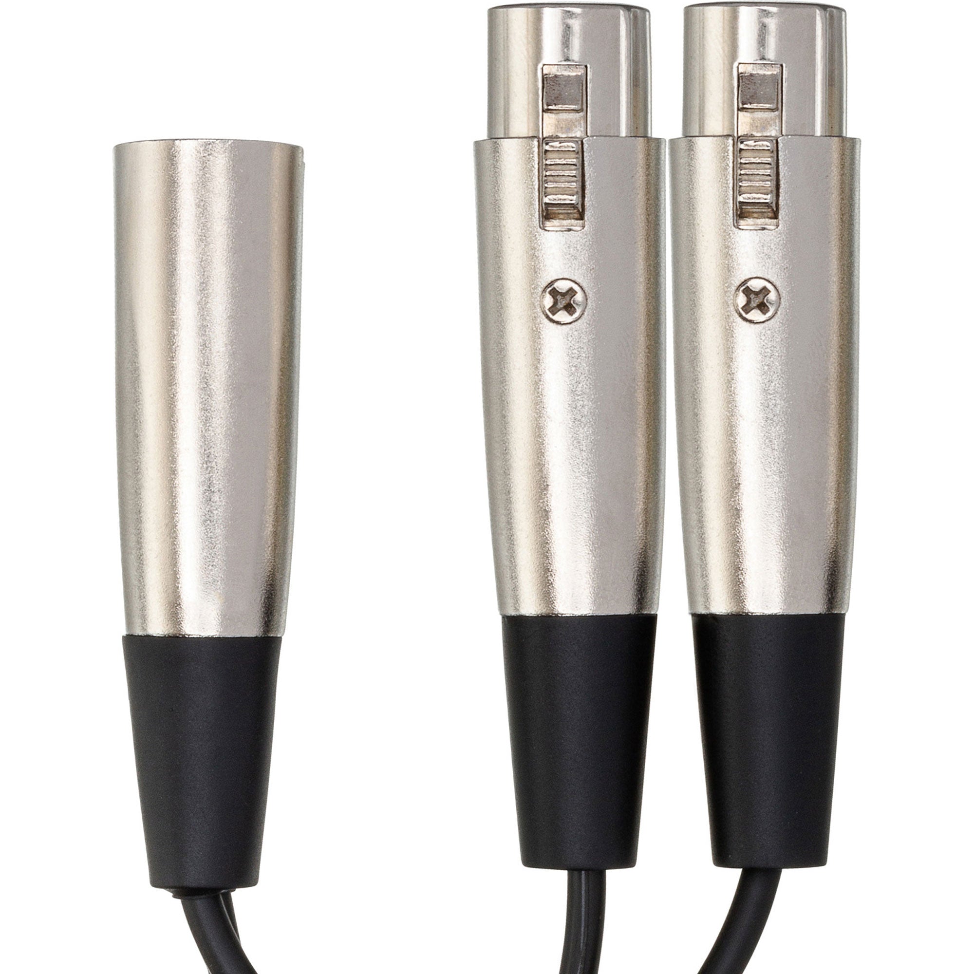 Hosa YXF-101.5 Dual XLR3F to XLR3M Y Cable (18")