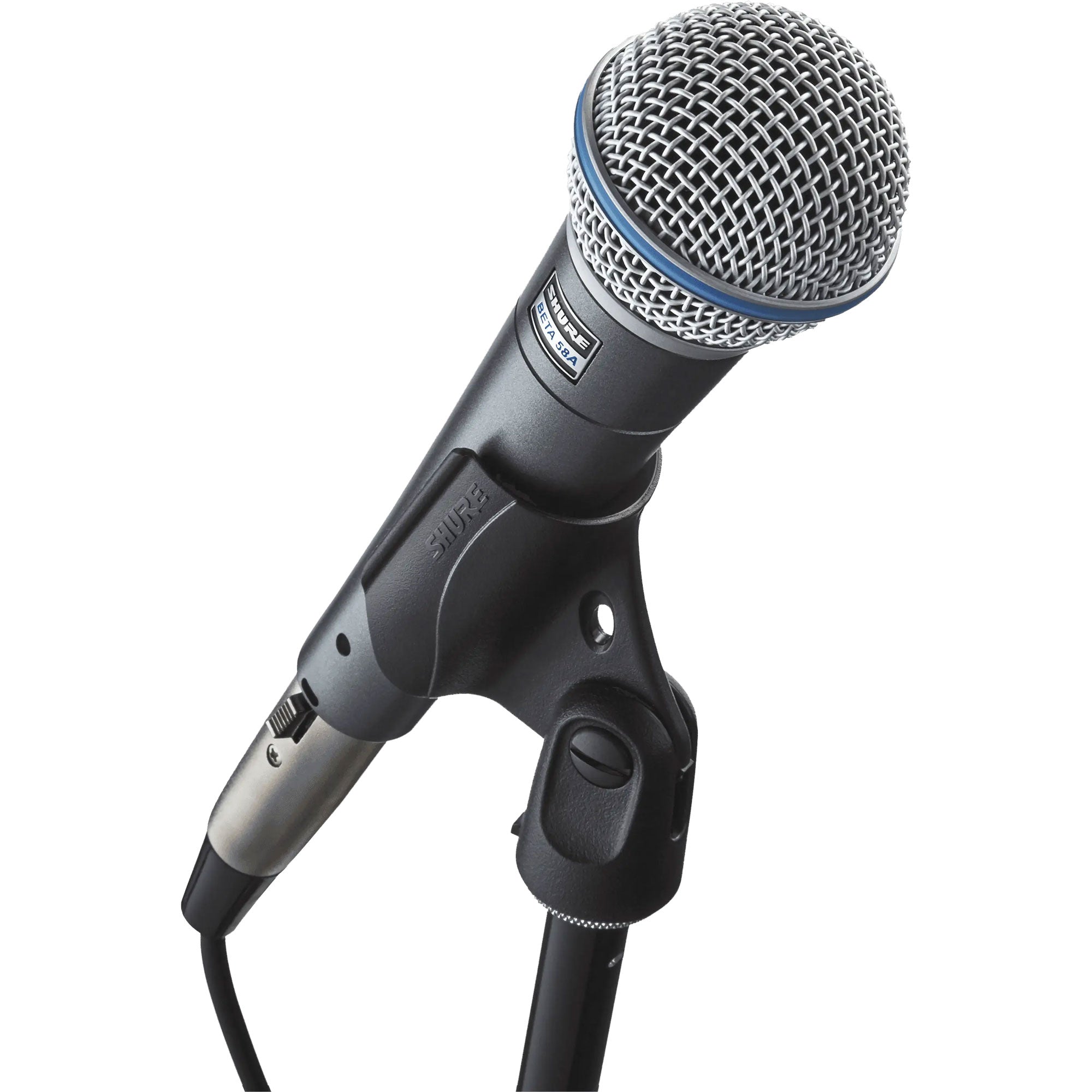 Shure Beta 58A Handheld Supercardioid Dynamic Vocal Microphone with FREE 20' XLR Cable