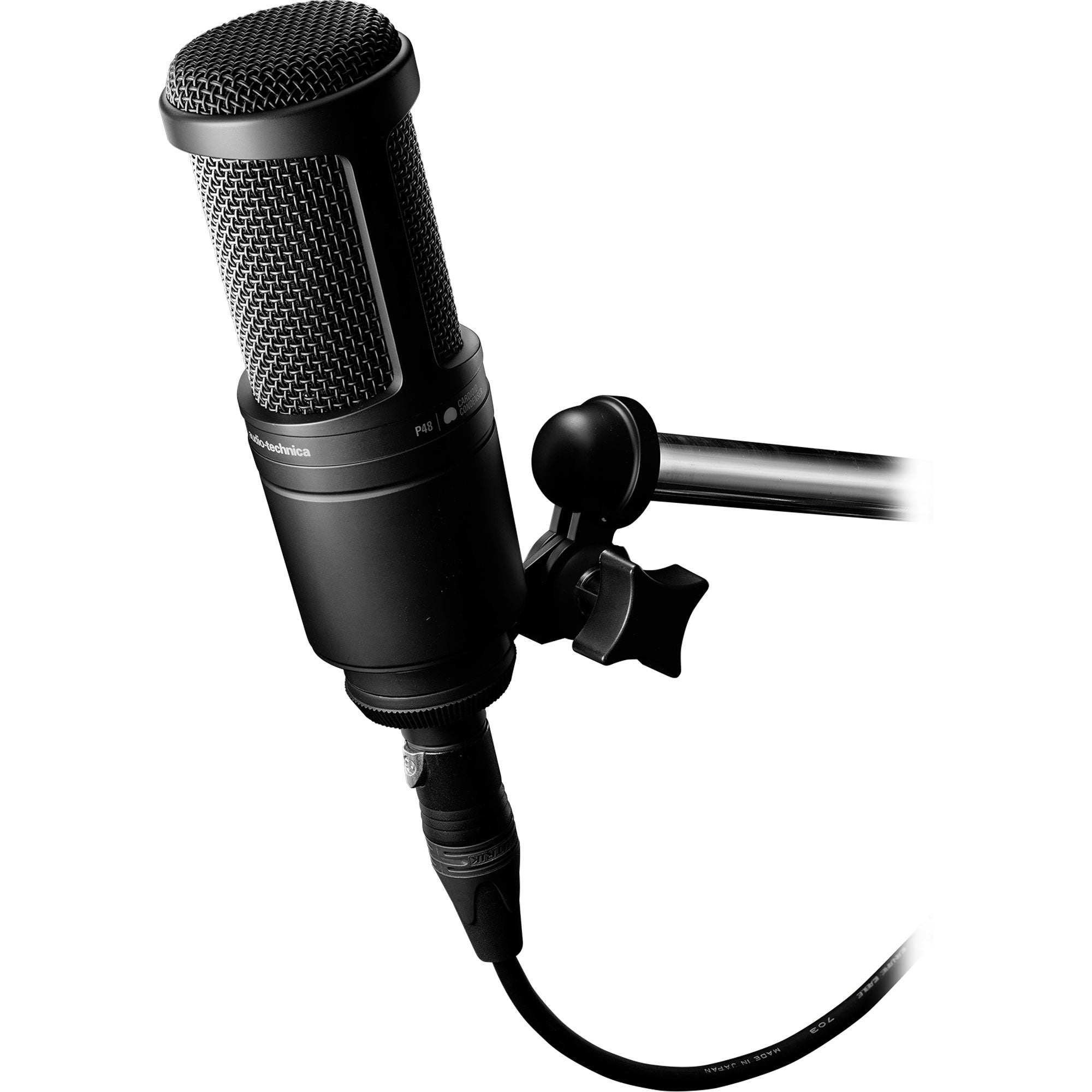 Audio-Technica AT2020 Cardioid Condenser Microphone