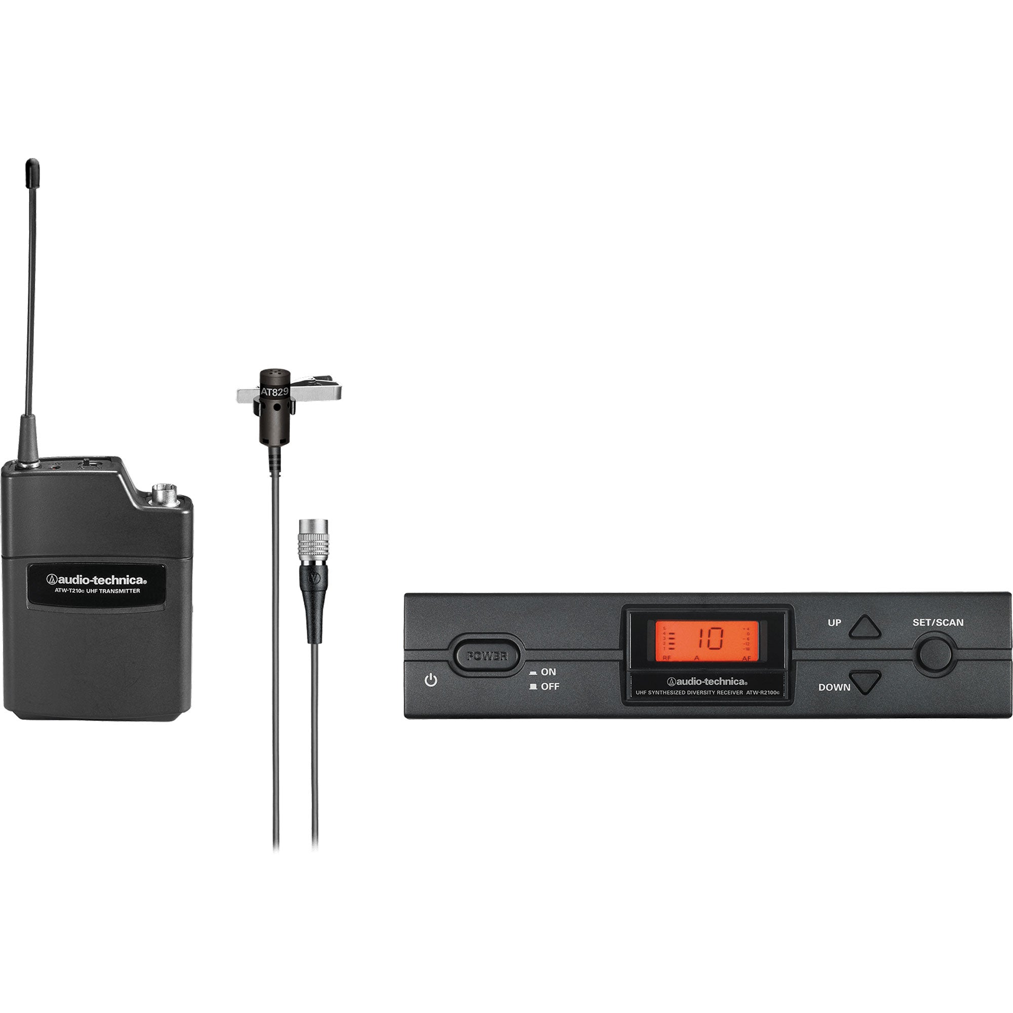 Audio-Technica ATW-2129cI Lavalier Wireless Microphone System (487.125-506.500 MHz)