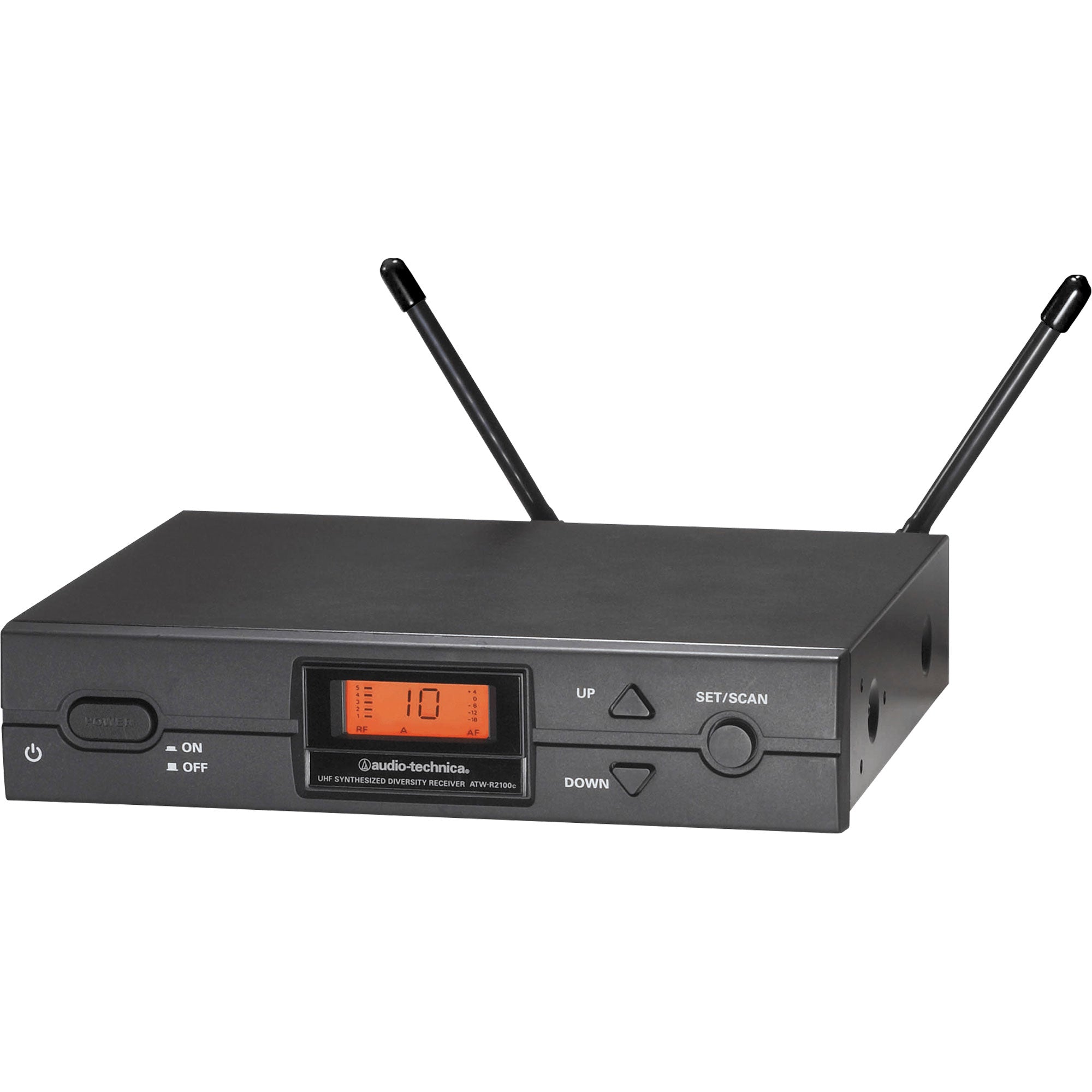 Audio-Technica ATW-R2100cI 2000 Series Diversity Receiver (487.125-506.500 MHz)