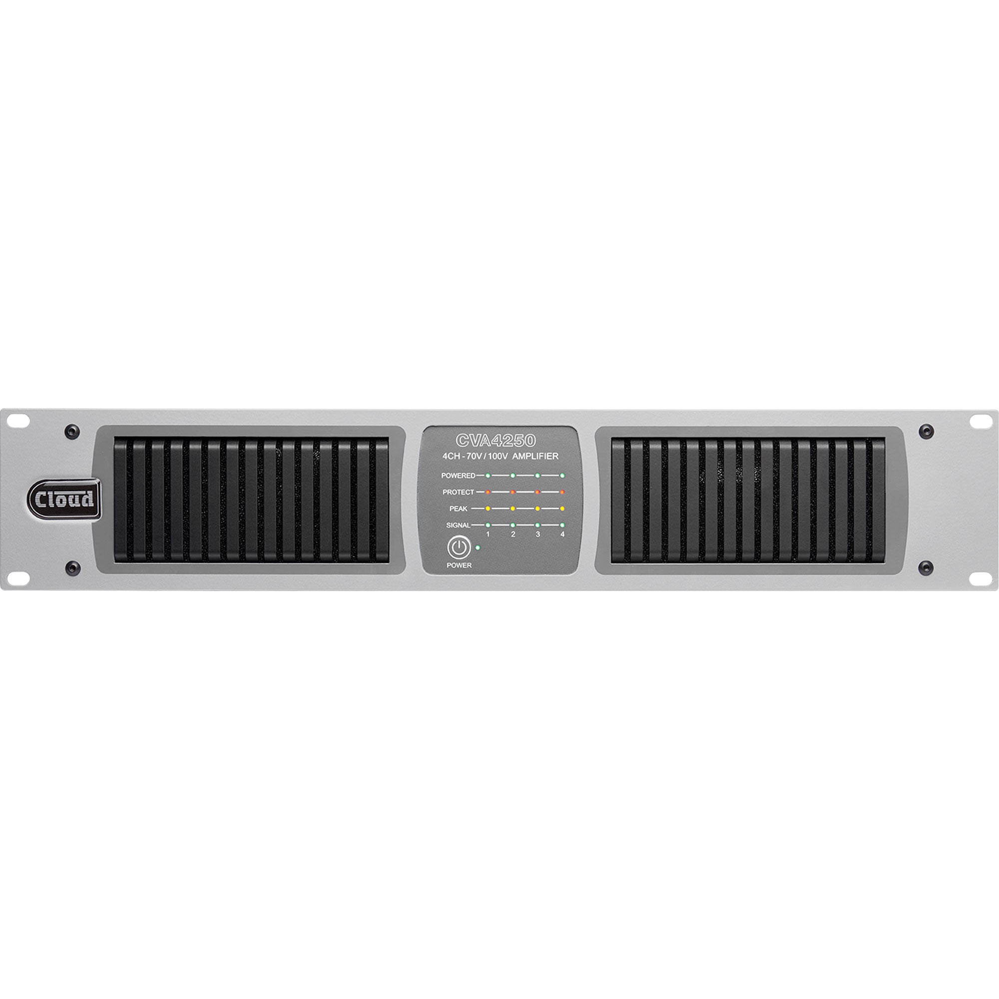 Cloud CV4250 4 Channel 250w Per Output Channel 70/100v Digital DSP Amplifier