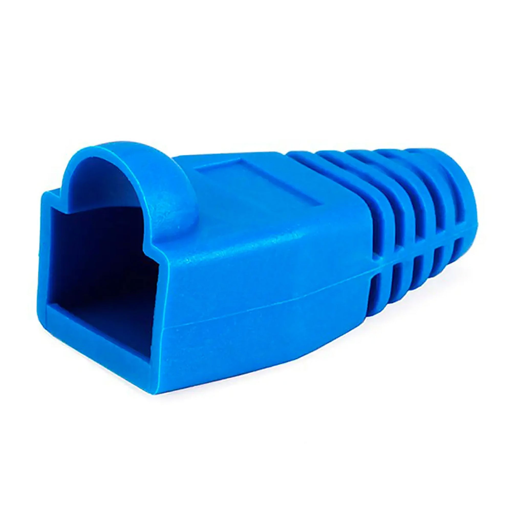 Performance Audio RJ45 CAT5, CAT5e Ethernet Network Strain Relief Boot (6.5mm, Blue, 25 Pack)