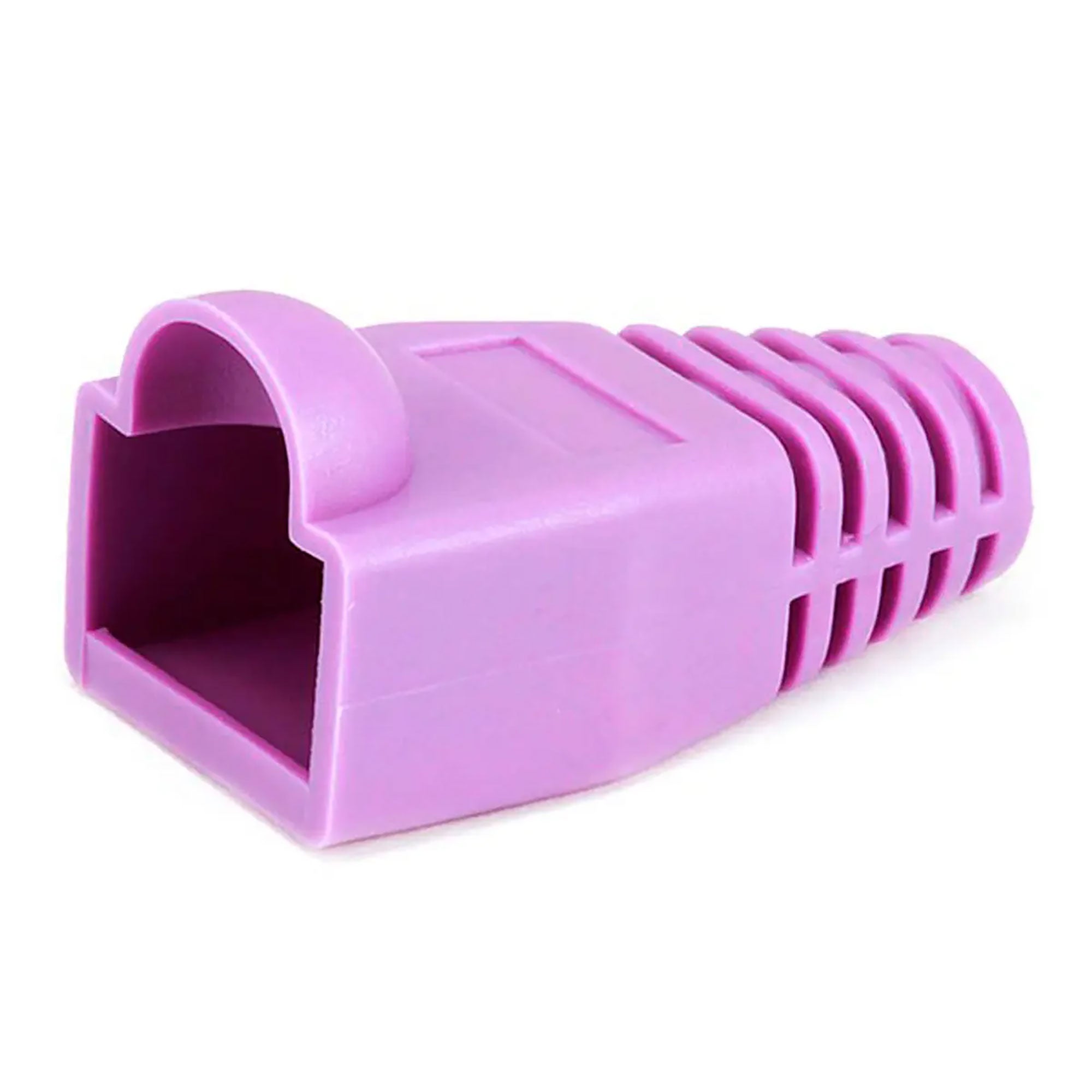 Performance Audio RJ45 CAT5, CAT5e Ethernet Network Strain Relief Boot (6.5mm, Purple, 25 Pack)