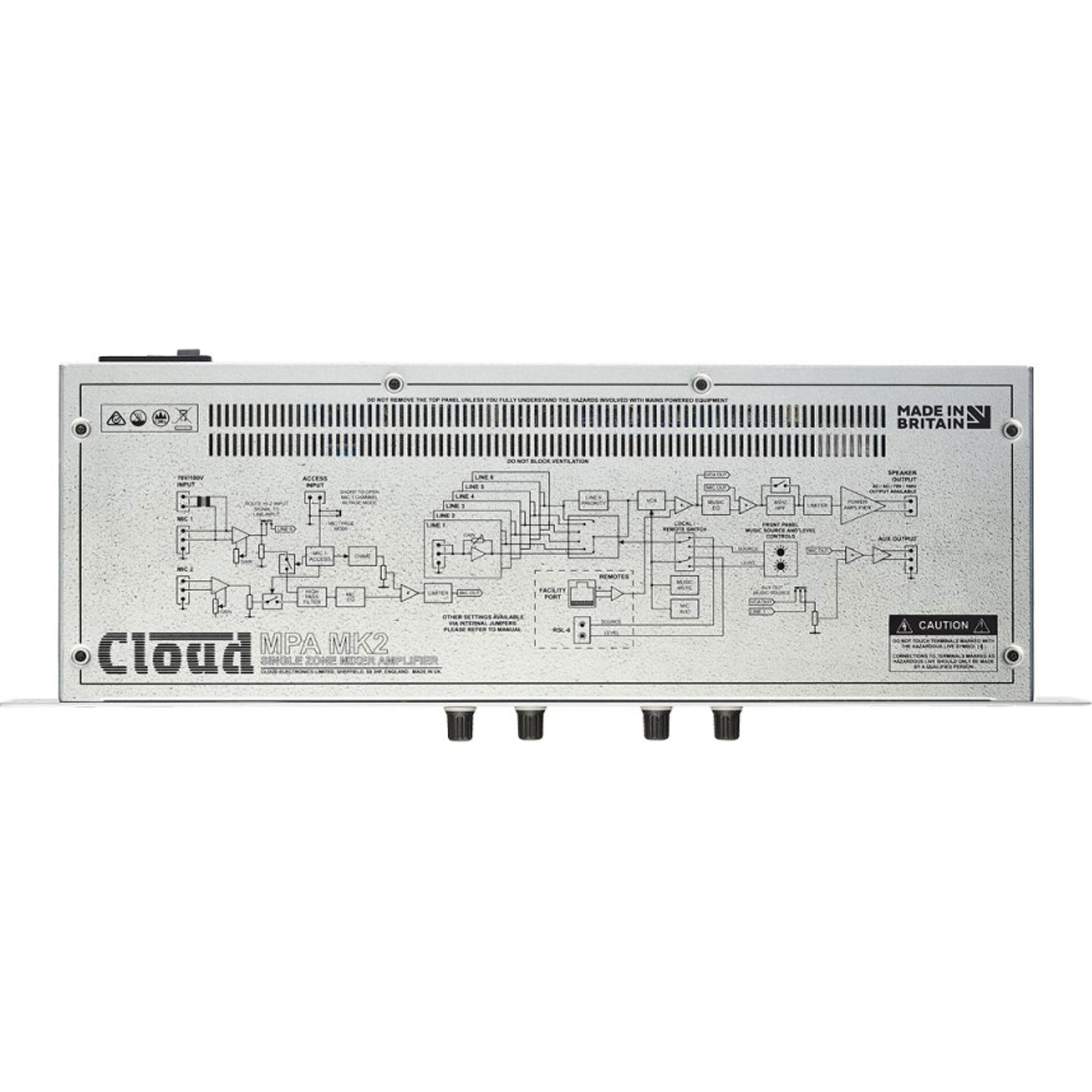 Cloud MPA240MK2 240W Integrated Mixer Amplifier