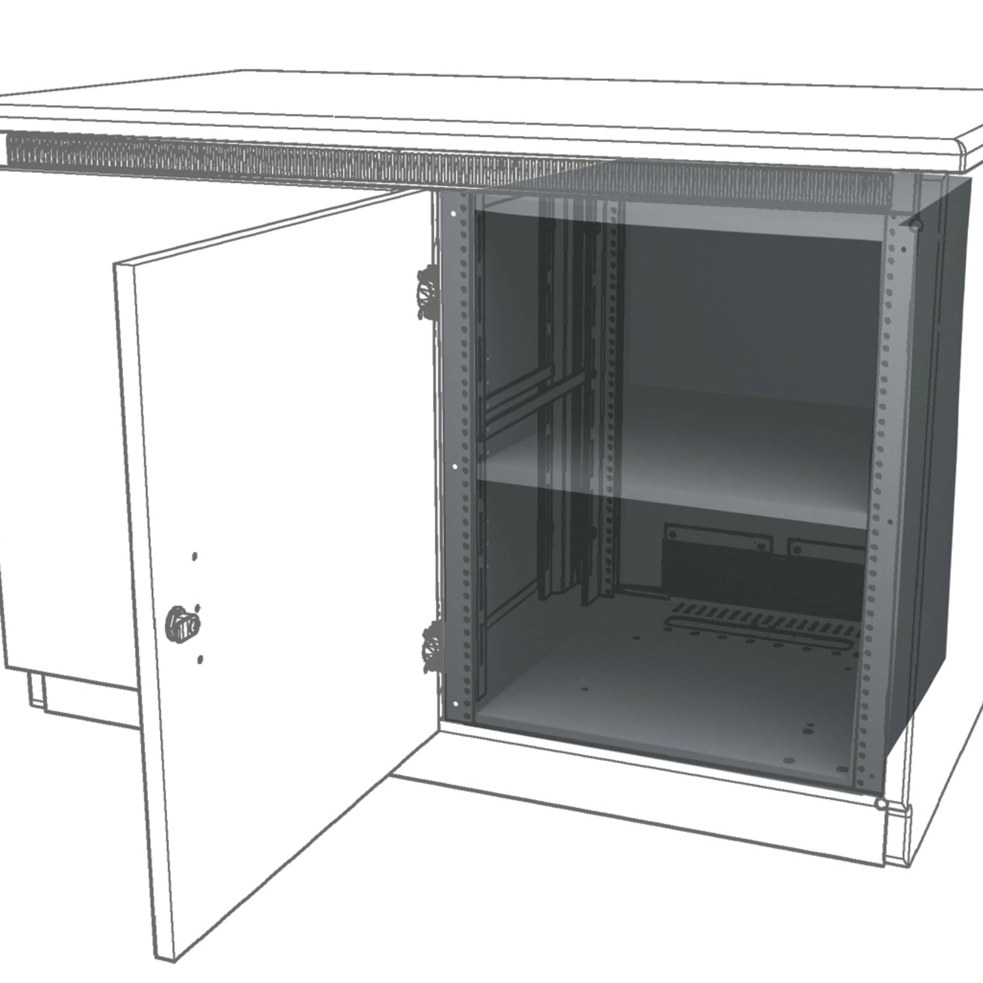 Middle Atlantic C5-SH-SYS27 Shelf System