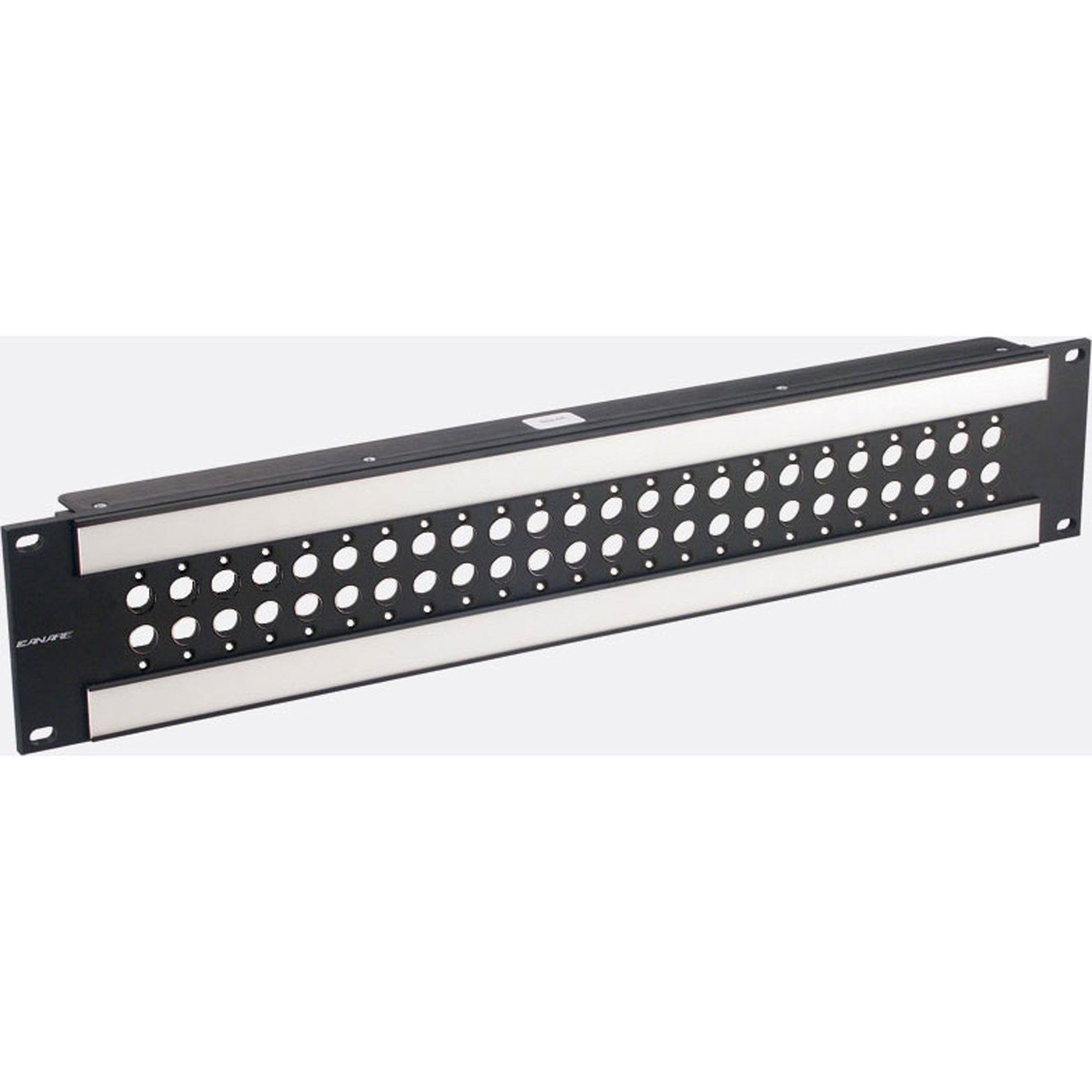 Canare VJ2-V24-2U Unloaded Video Jack Panel (24 Channel / Black)