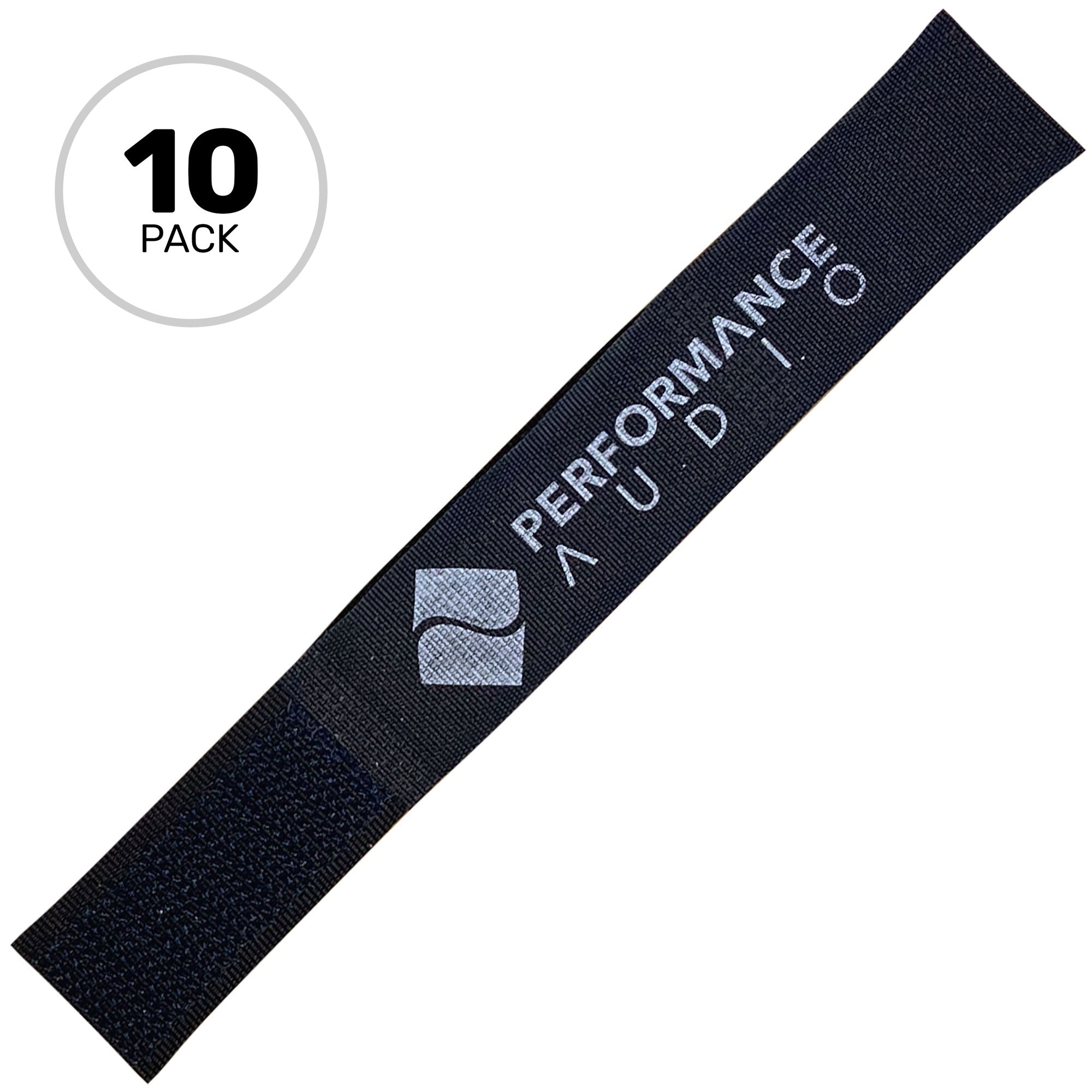 Cord-Lox 205-C Closed Loop Velcro Hook and Loop Cable Ties (3/4" x 5", Navy Blue, 10 Pack)