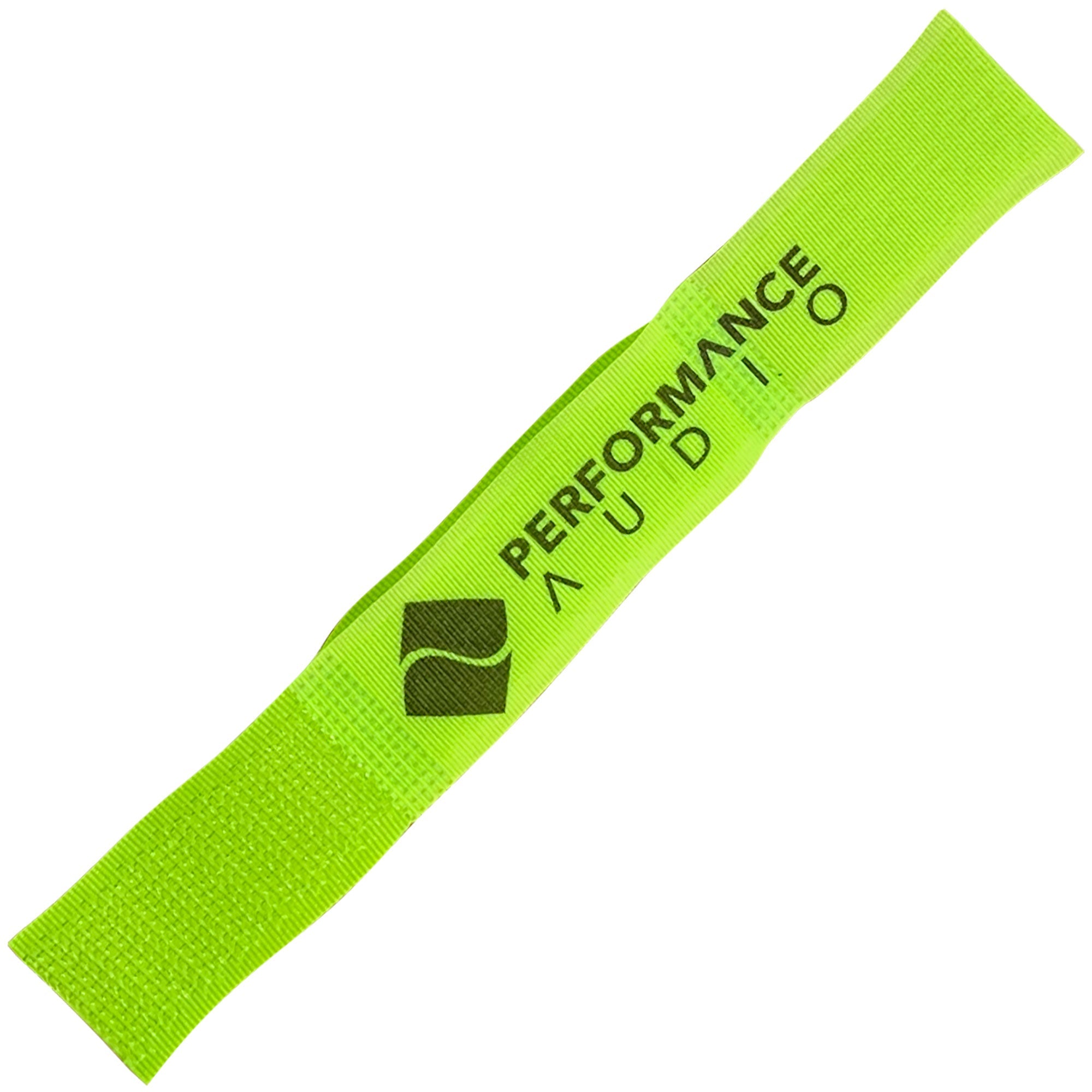 Cord-Lox 205-C Closed Loop Velcro Hook and Loop Cable Ties (3/4" x 5", Neon Green, 25 Pack)