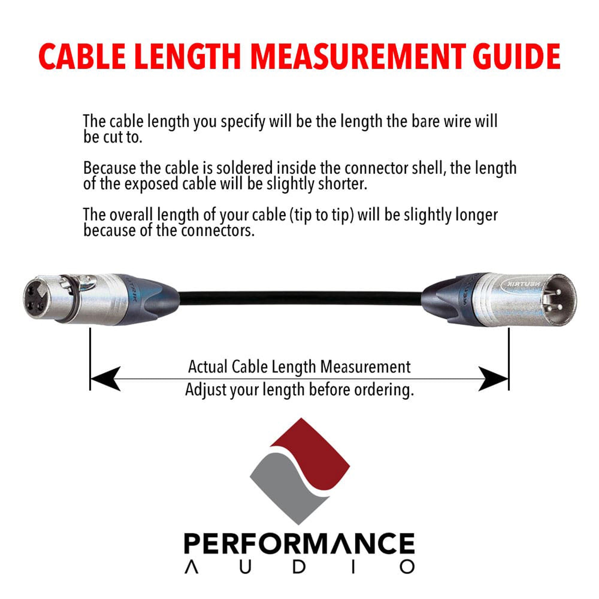 Custom Cables RCA to 1/4" TS Mono Audio Cable Made from Mogami W3082 & Neutrik Connectors