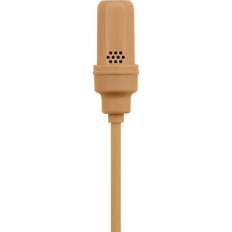 Shure UL4 UniPlex Cardioid Subminiature Lavalier Microphone (Tan, 3-Pin LEMO)