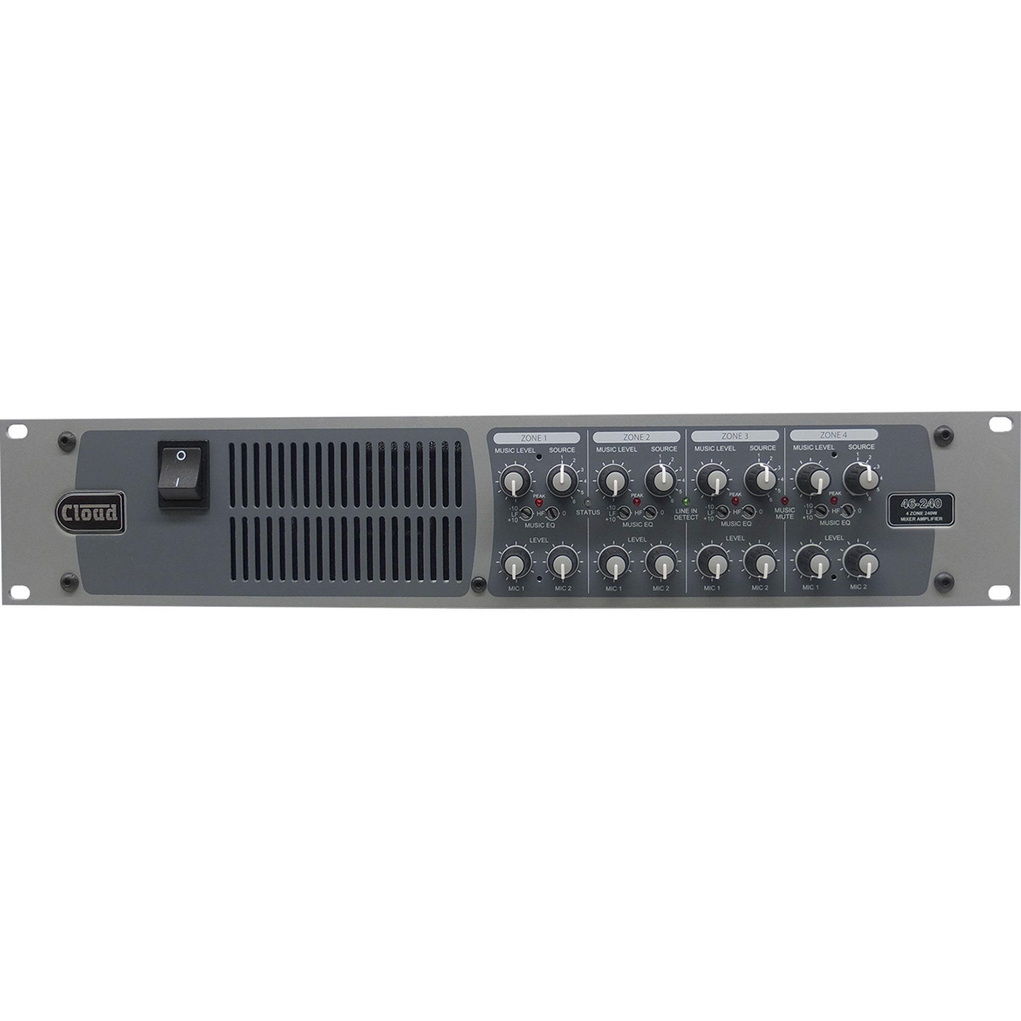 Cloud 46-240 4 Zone Integrated Mixer Amplifier (4 x 240W)