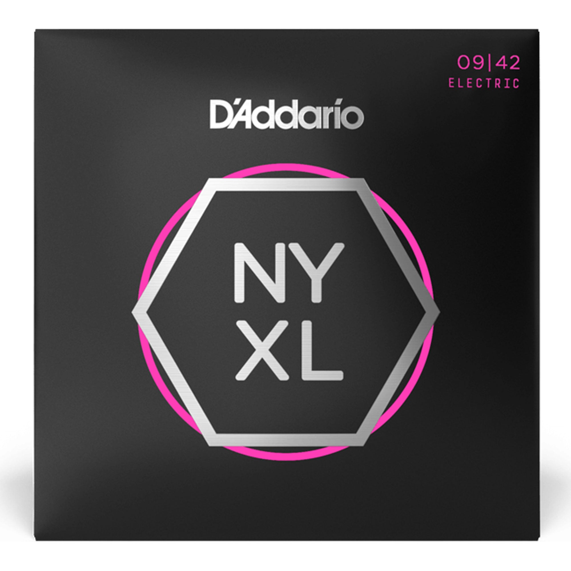 D'Addario NYXL0942 Electric Guitar Strings, Nickel Wound, Super Light, 09-42