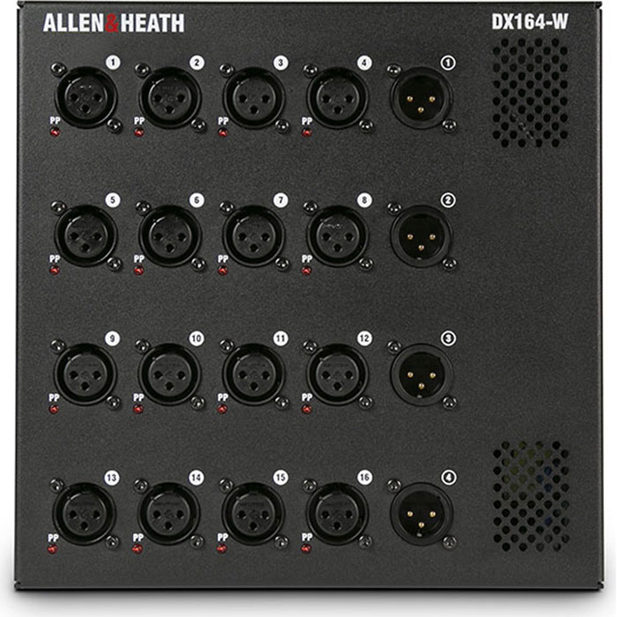 Allen & Heath DX164-W Wall Mount DX Expander with 16-Inputs and 4-Outputs